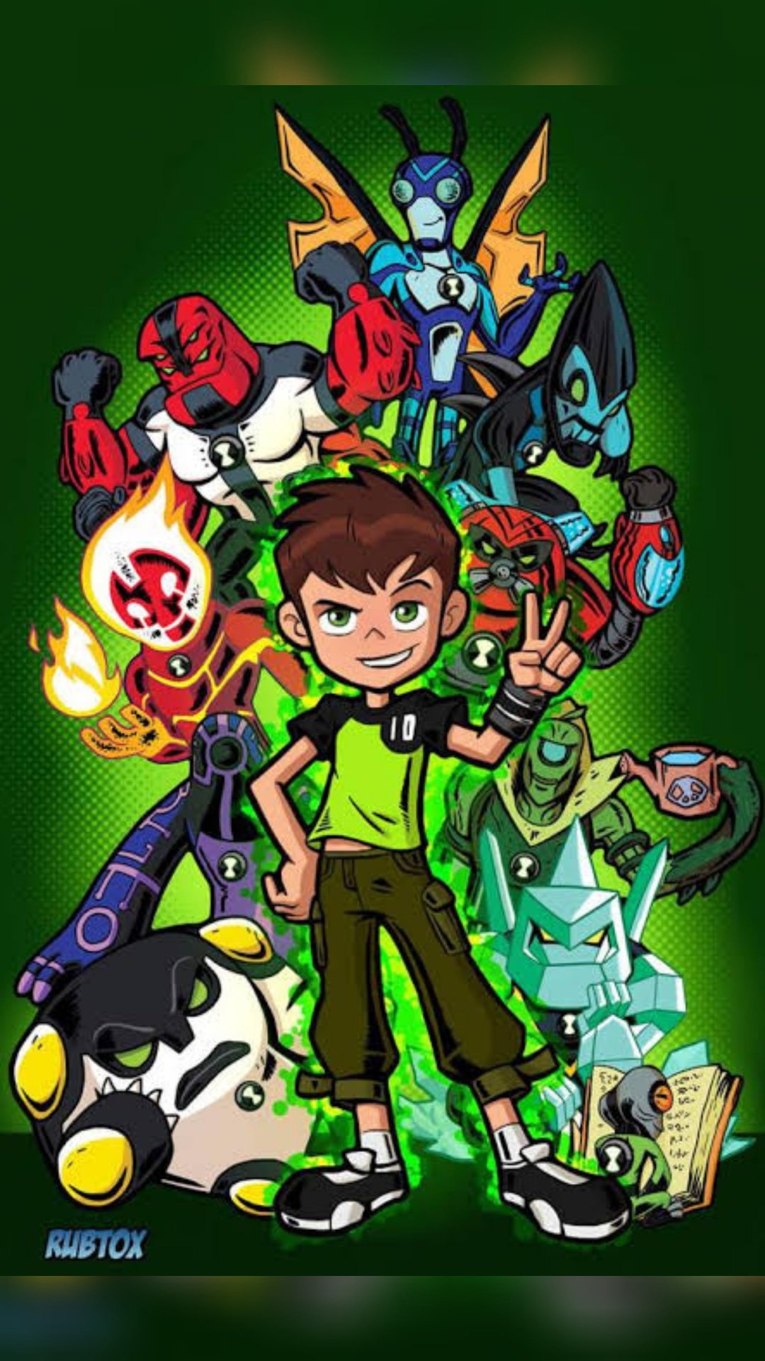 1080x1920 Best Ben 10 iphone Wallpaper [ HQ ]