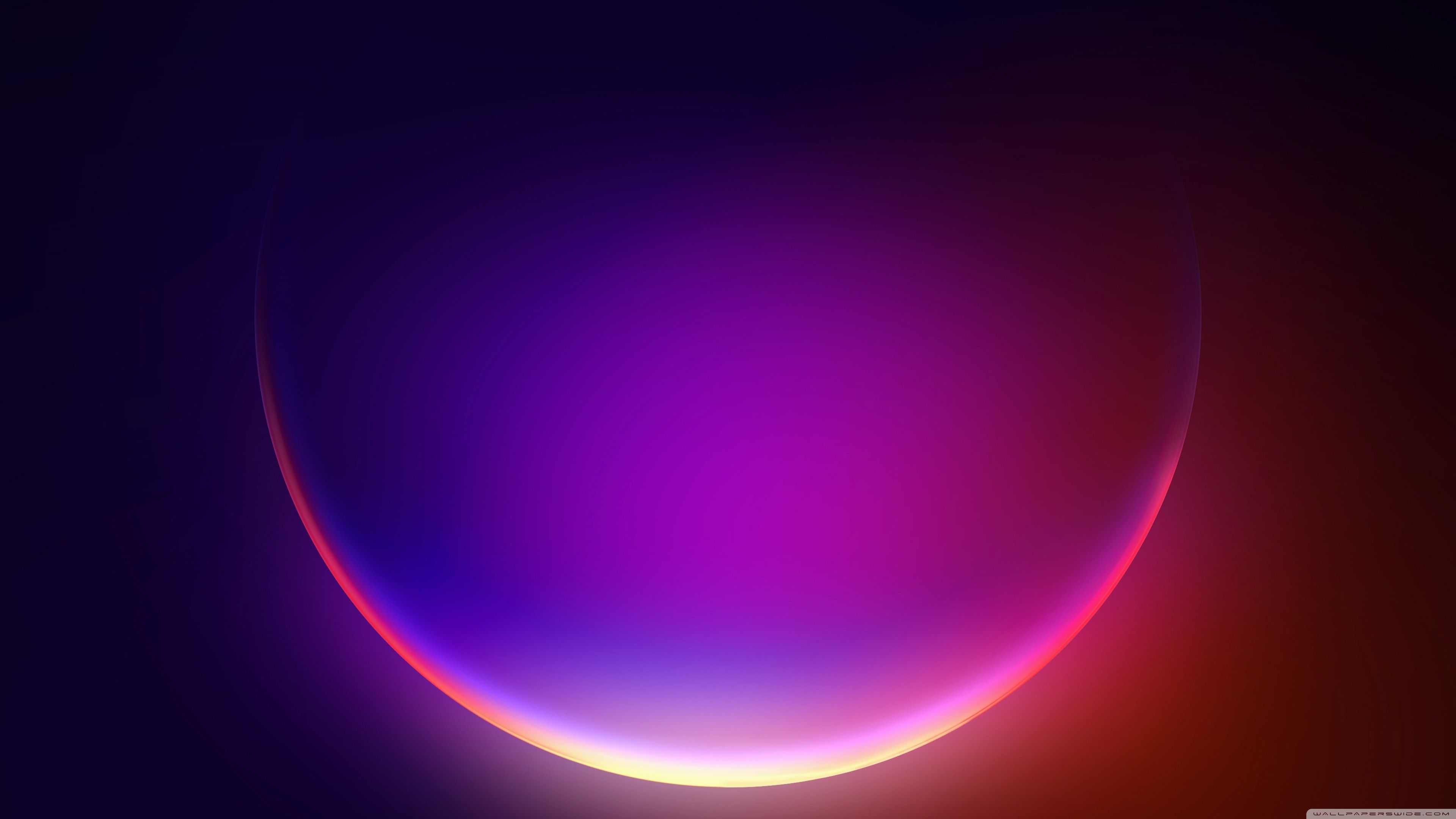 3840x2160 Purple Circle Aesthetic 4K UHD Wallpaper for UltraHD Desktop and TV : Widescreen and UltraWide Display : Dual Monitor : Smartphone and Tablet Devices