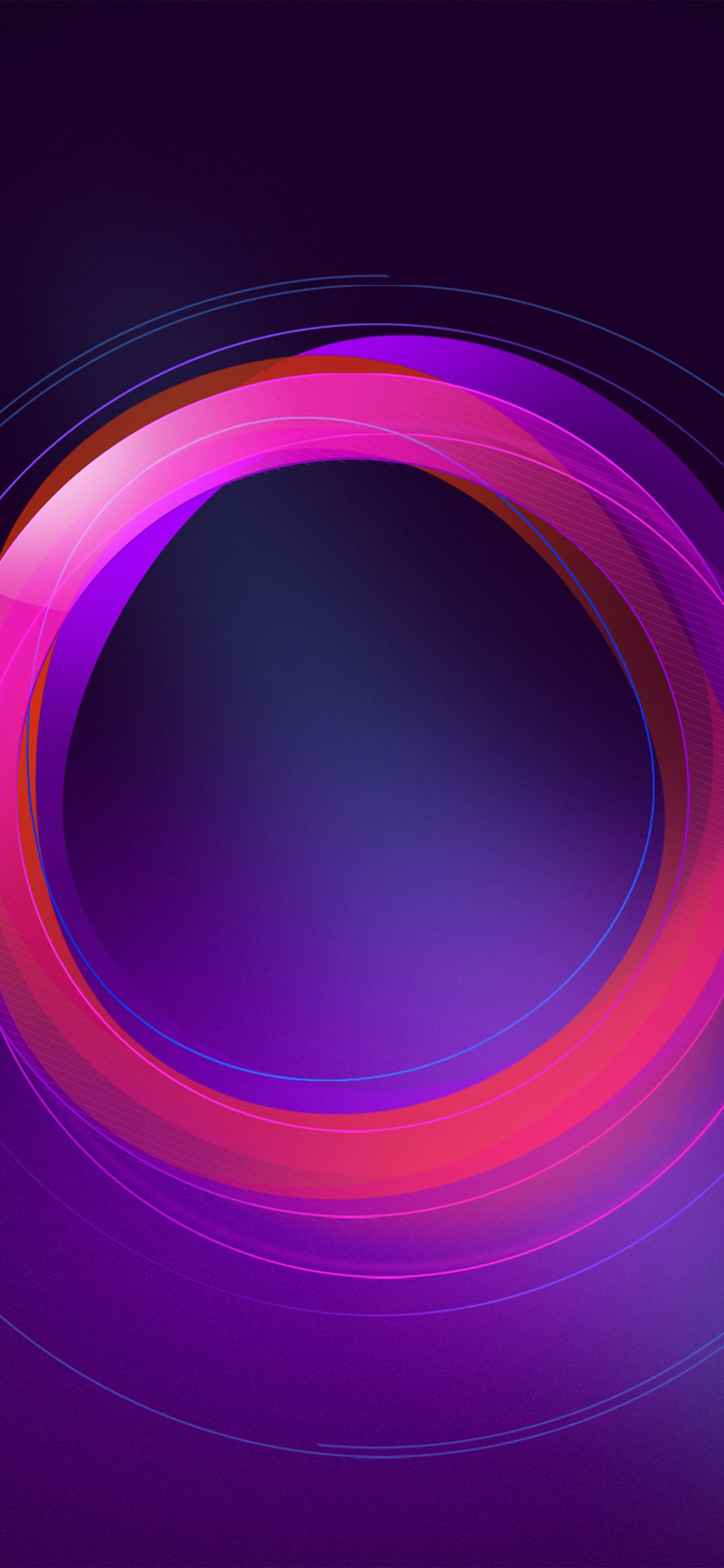 1125x2436 iPhone X wallpaper. circle abstract purple pattern background