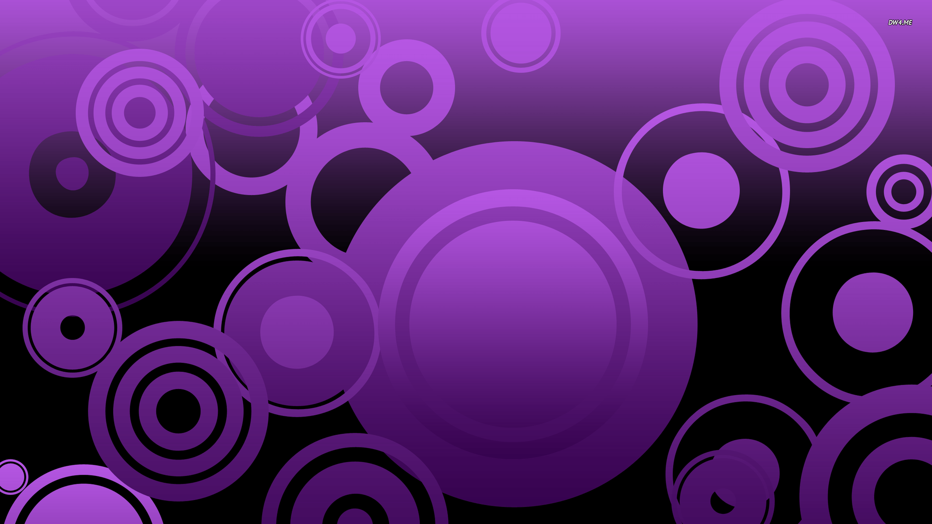 1920x1080 Purple Circle Wallpaper