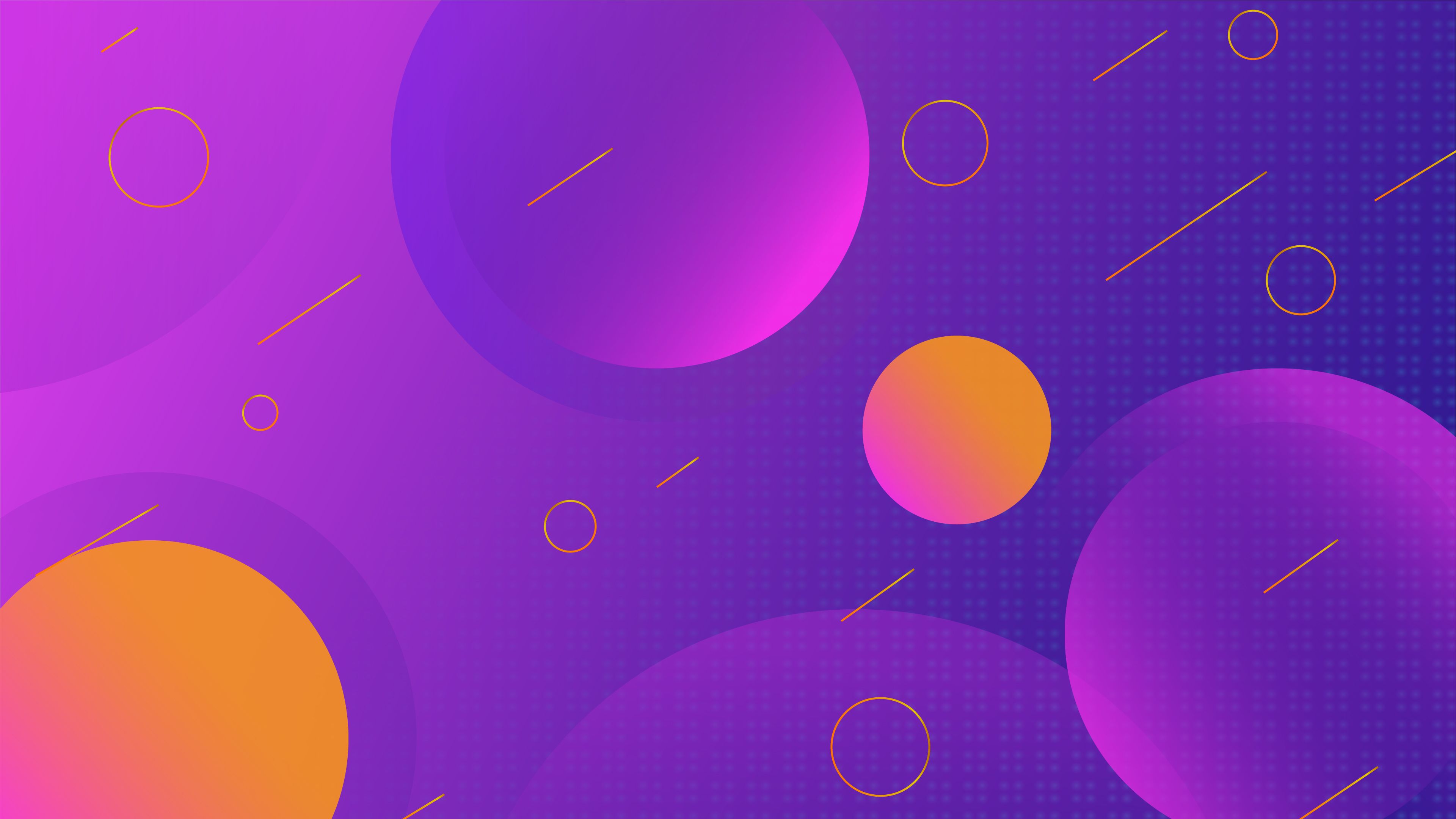 3840x2160 Colorful Circle HD Wallpaper: A Vibrant Sphere of Light