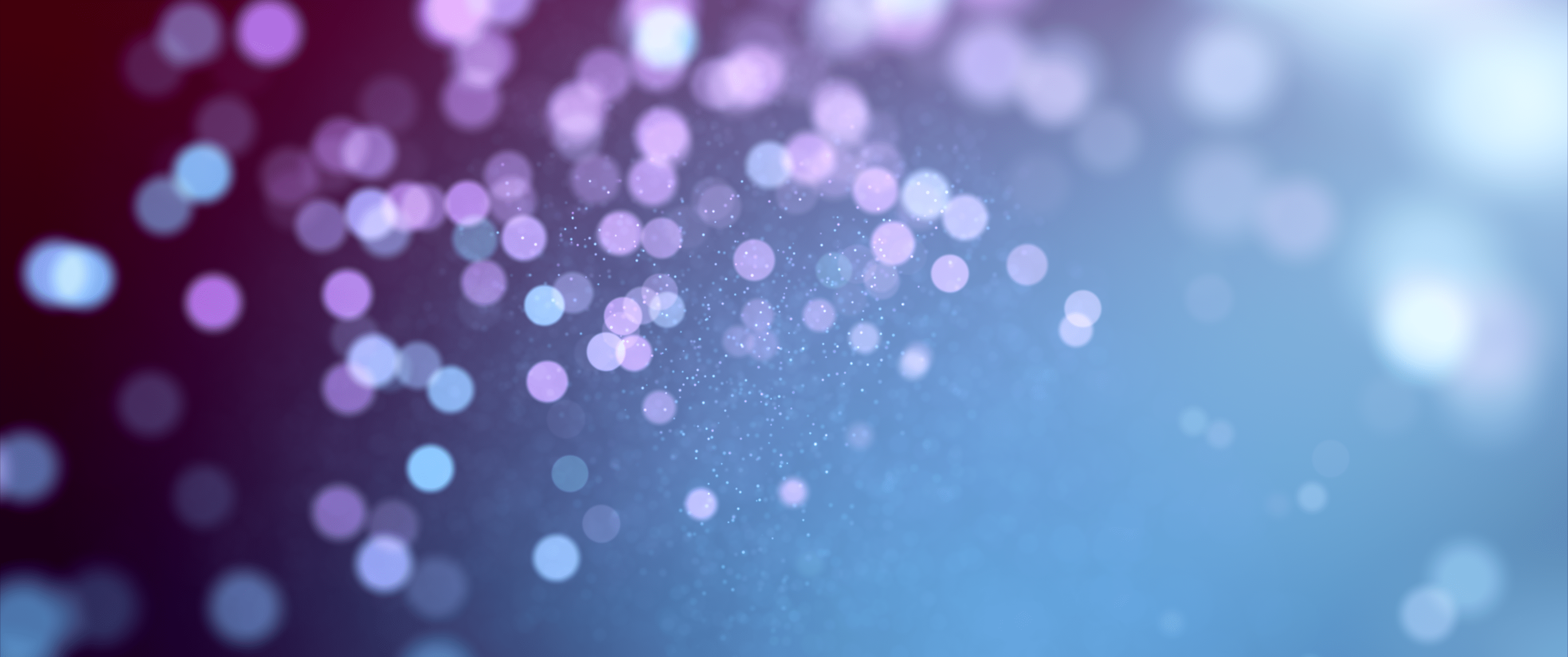 3440x1440 Lights Bokeh Wallpaper 4K, Circles, Blur background, Blue
