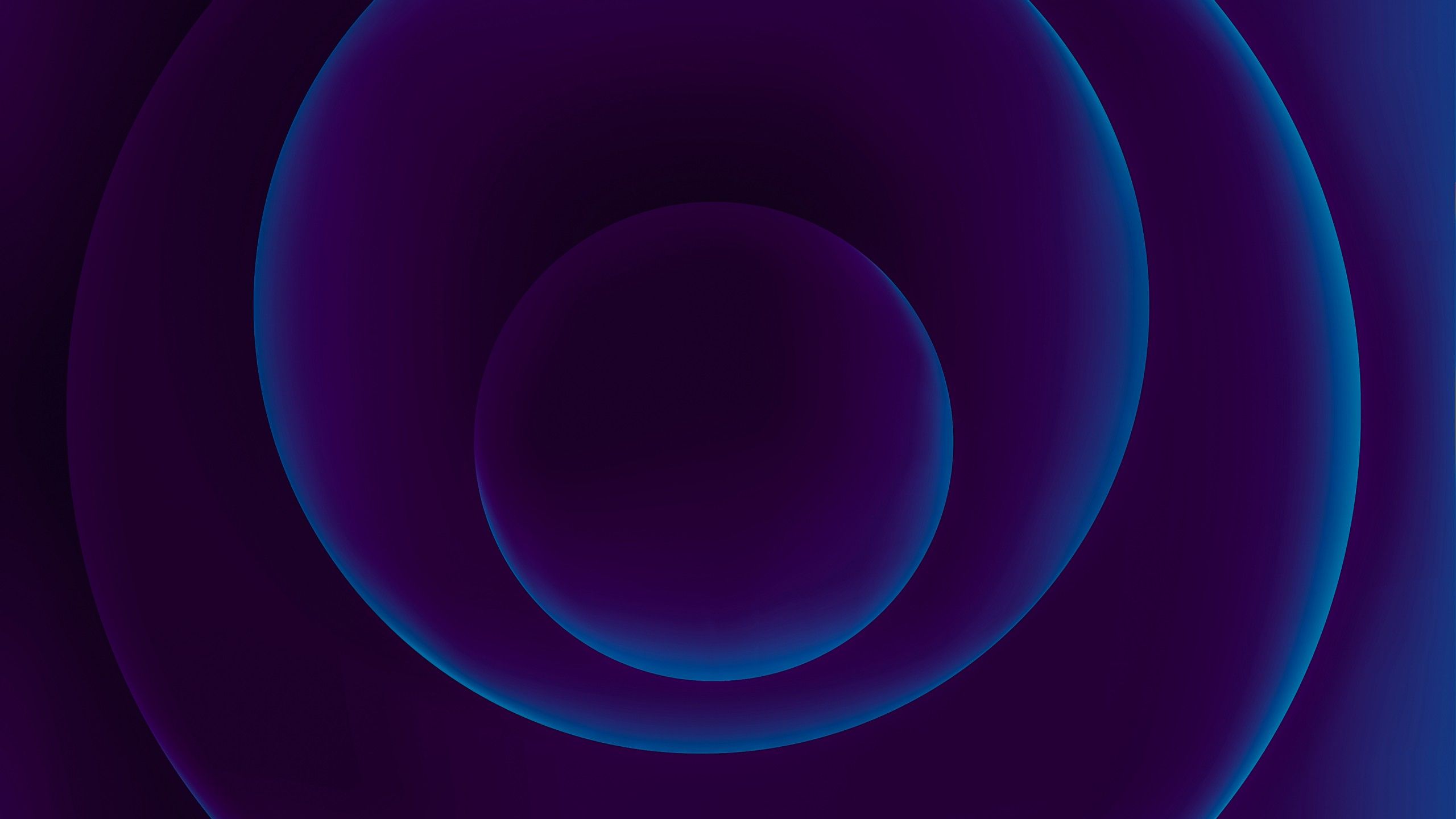 2560x1440 Purple Ios 14 iPhone 12 4K HD Abstract Wallpaper