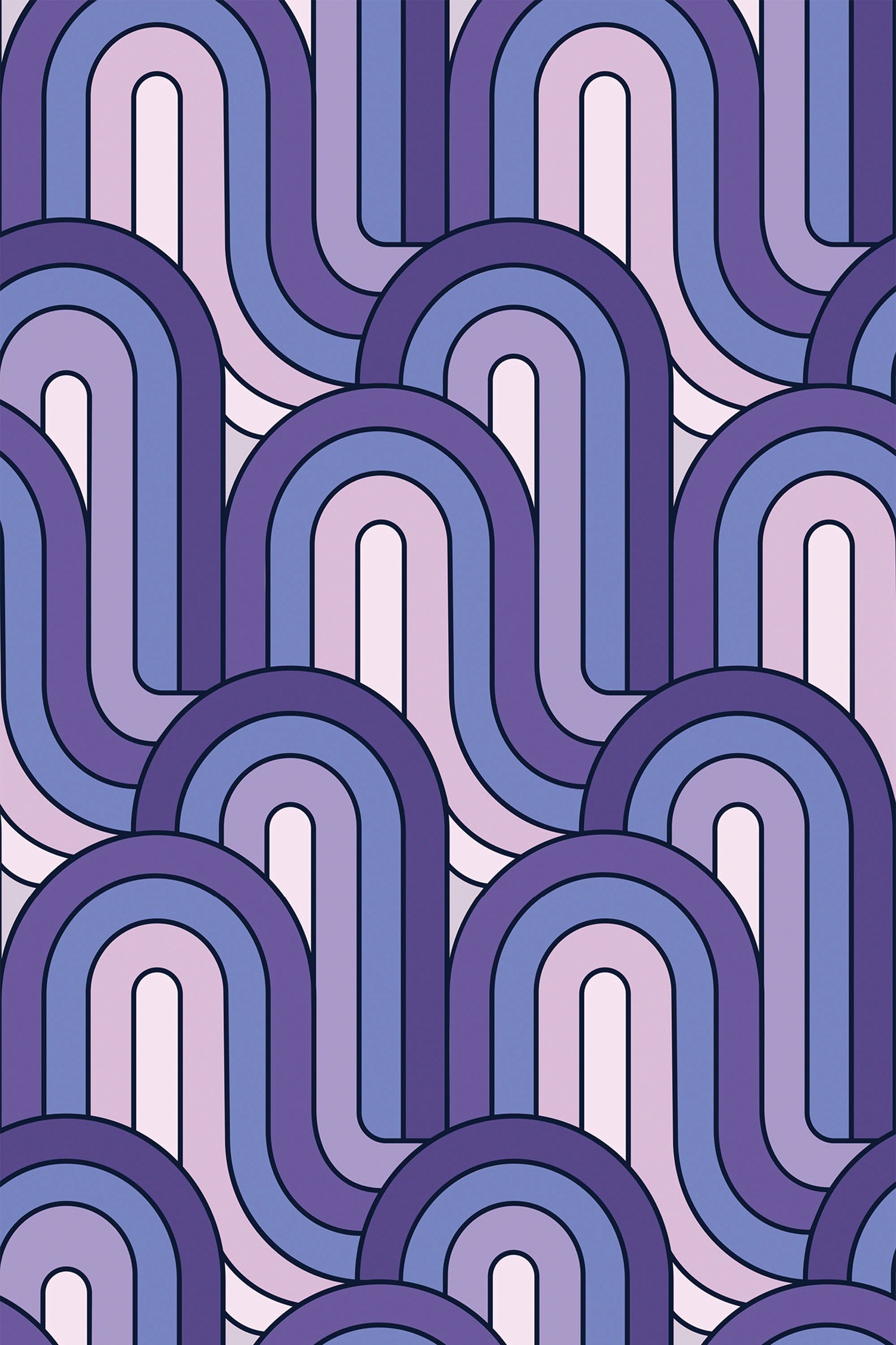 2000x3000 Purple retro Wallpaper