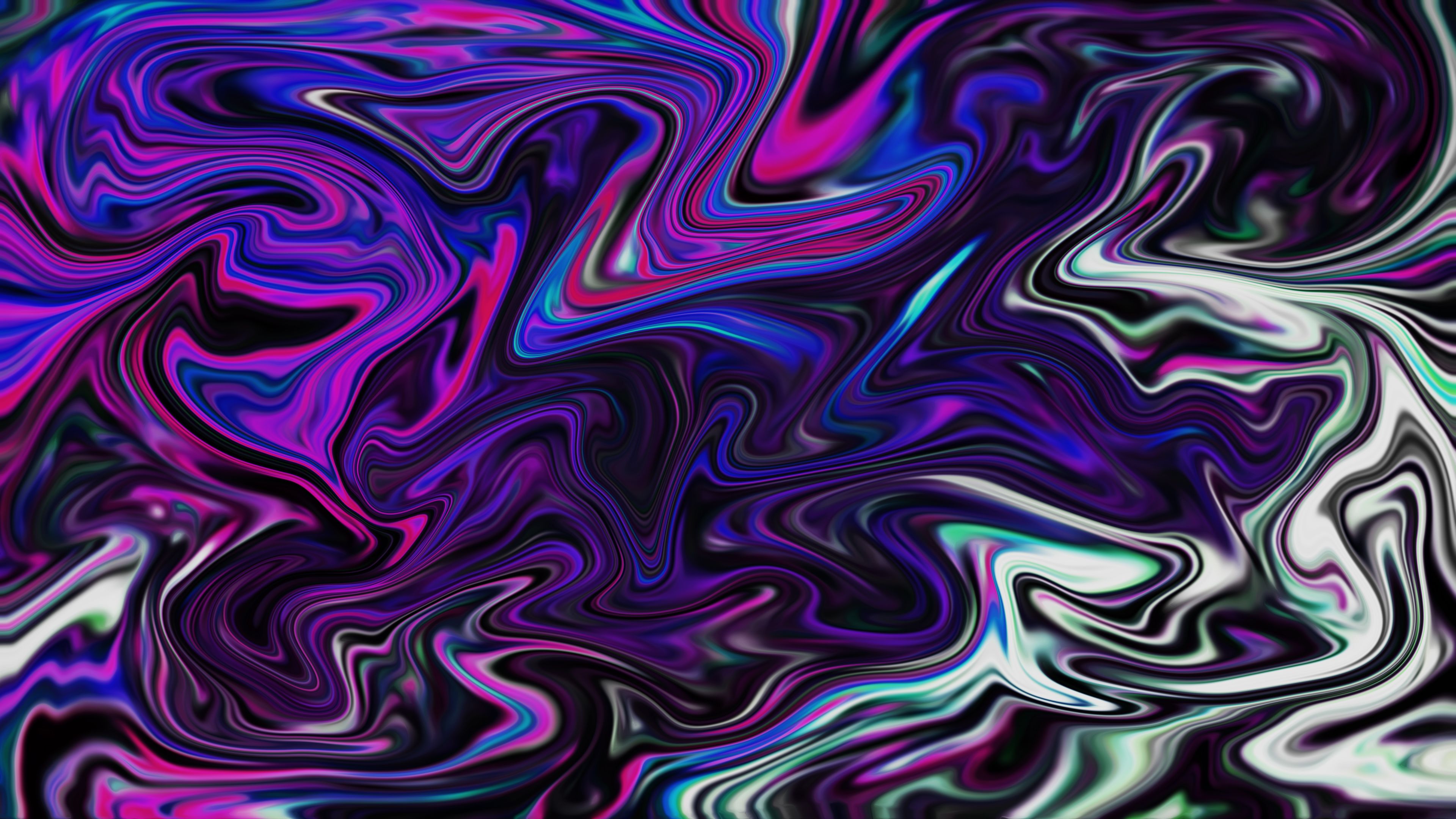3840x2160 Purple Liquid Wallpaper
