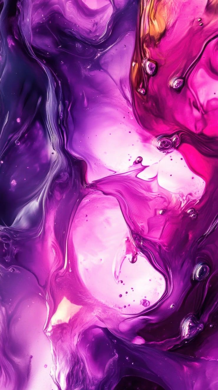 740x1320 Liquid purple wallpaper Image