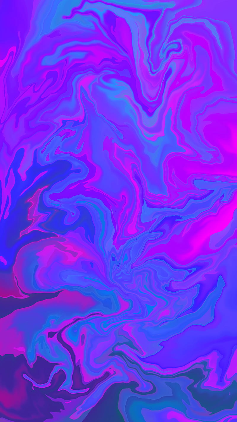 800x1422 Purples, abstract, acrylic, blue, fluid liquid, pink, purple, texture, HD phone wallpaper