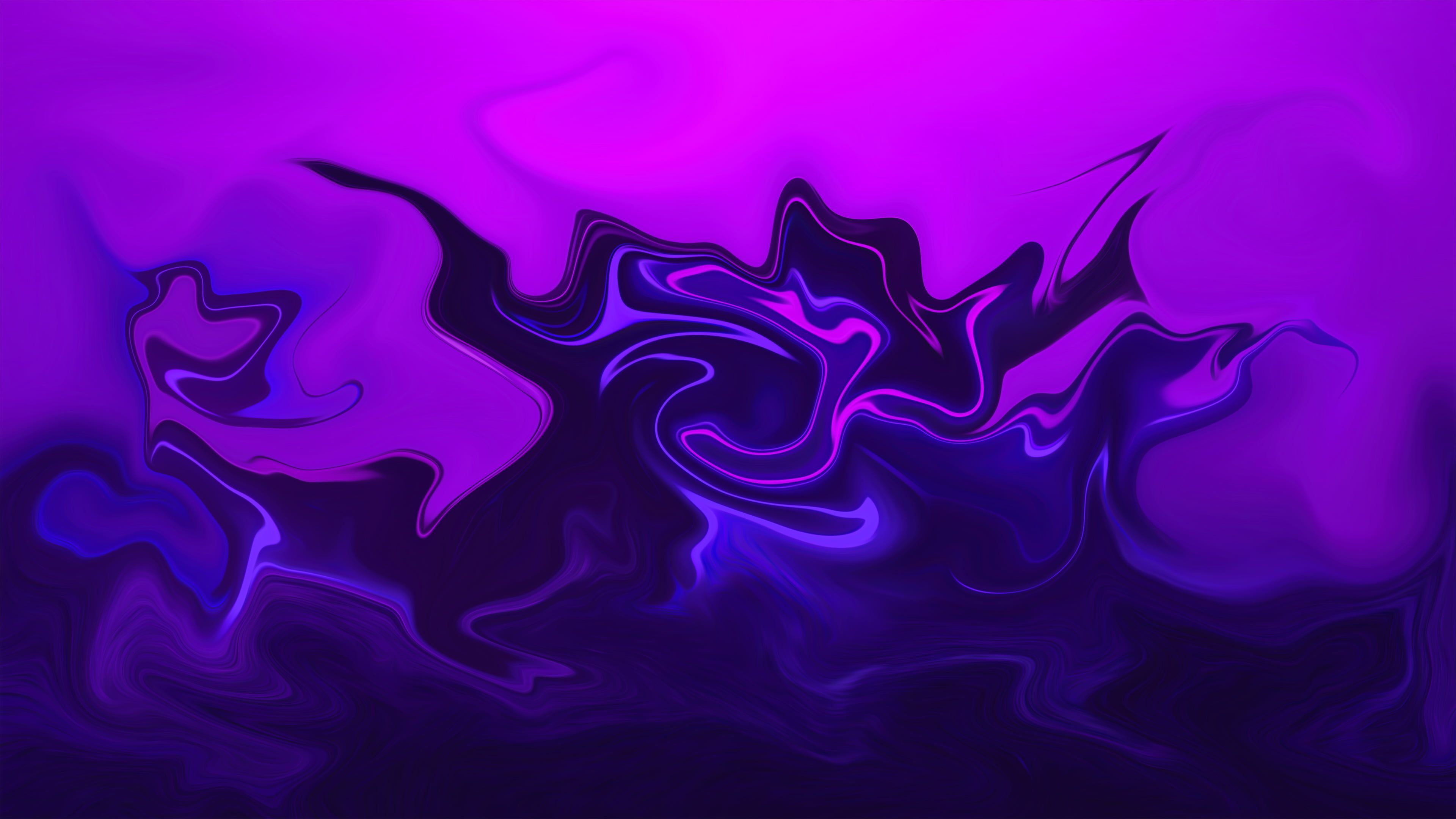 3840x2160 4k Purple Abstract Wallpaper