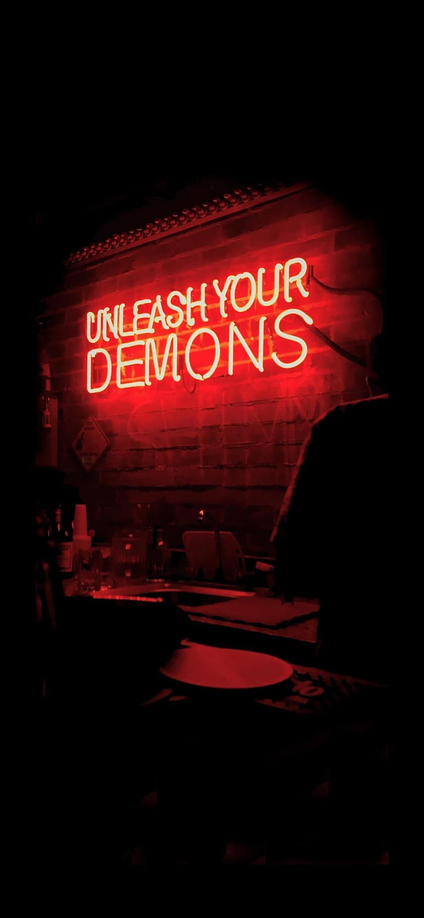 850x1841 Red aesthetic, Dark background , neon red aesthetic HD phone wallpaper