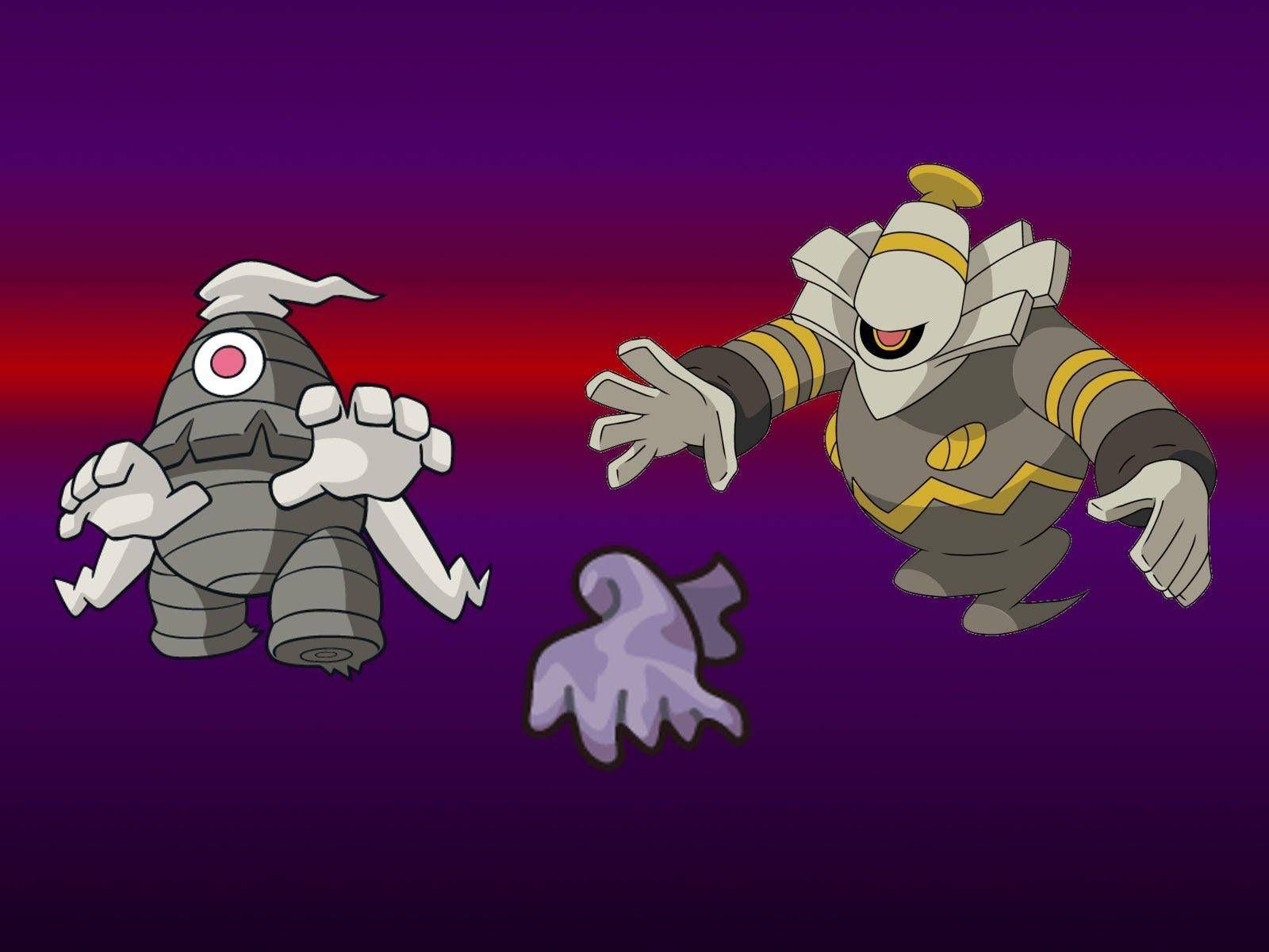 1600x1200 Download Legendary Ghost buddies: Dusknoir and Dusclops Unleashed Wallpaper