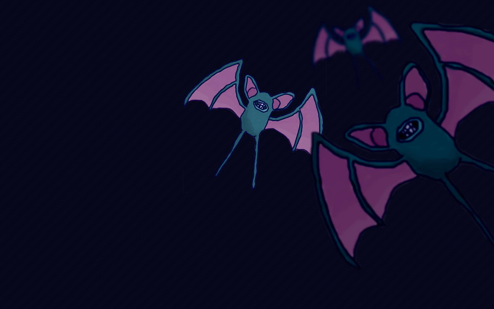 1680x1050 Download Weird Zubat Wallpaper