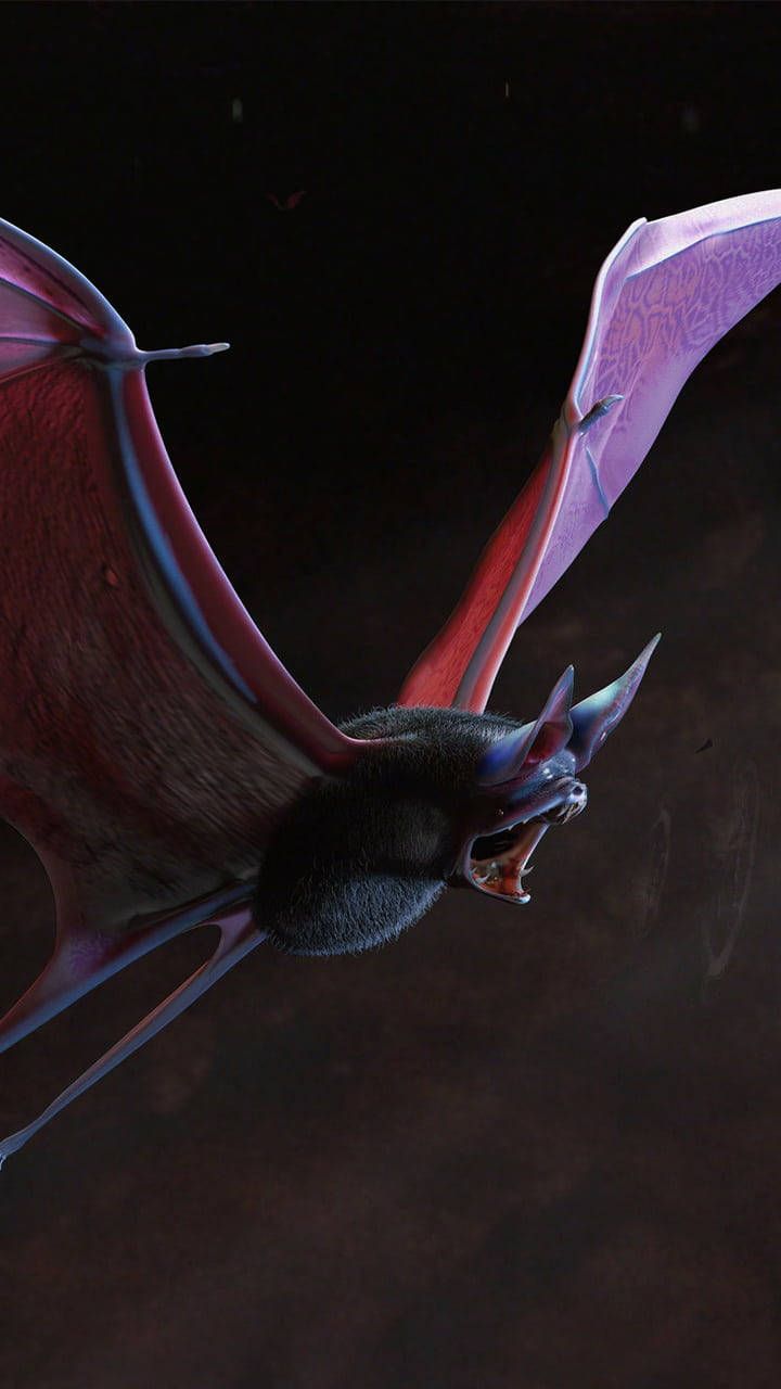 720x1280 Download Hyperrealistic Zubat Wallpaper
