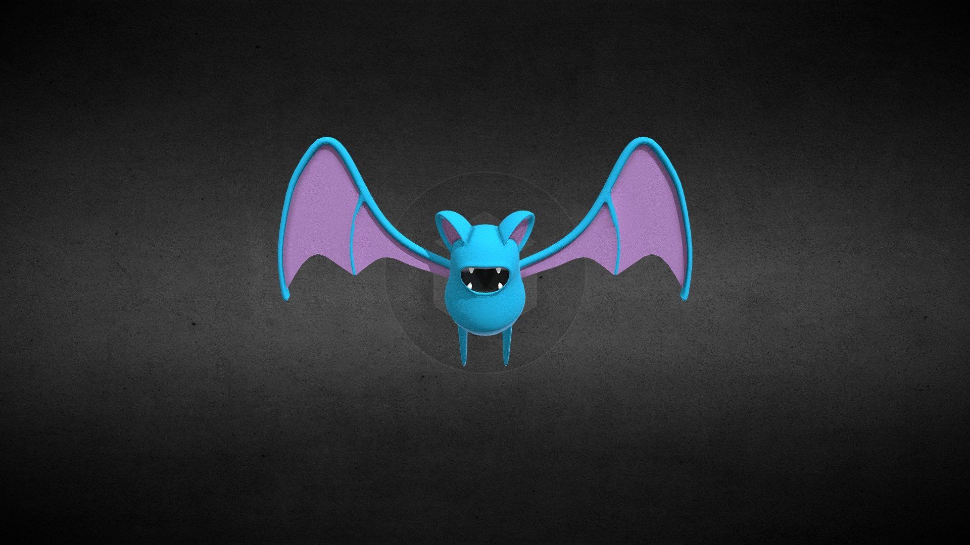 1920x1080 Zubat Free 3D model by Osvaldo Mendes [39da8a6]