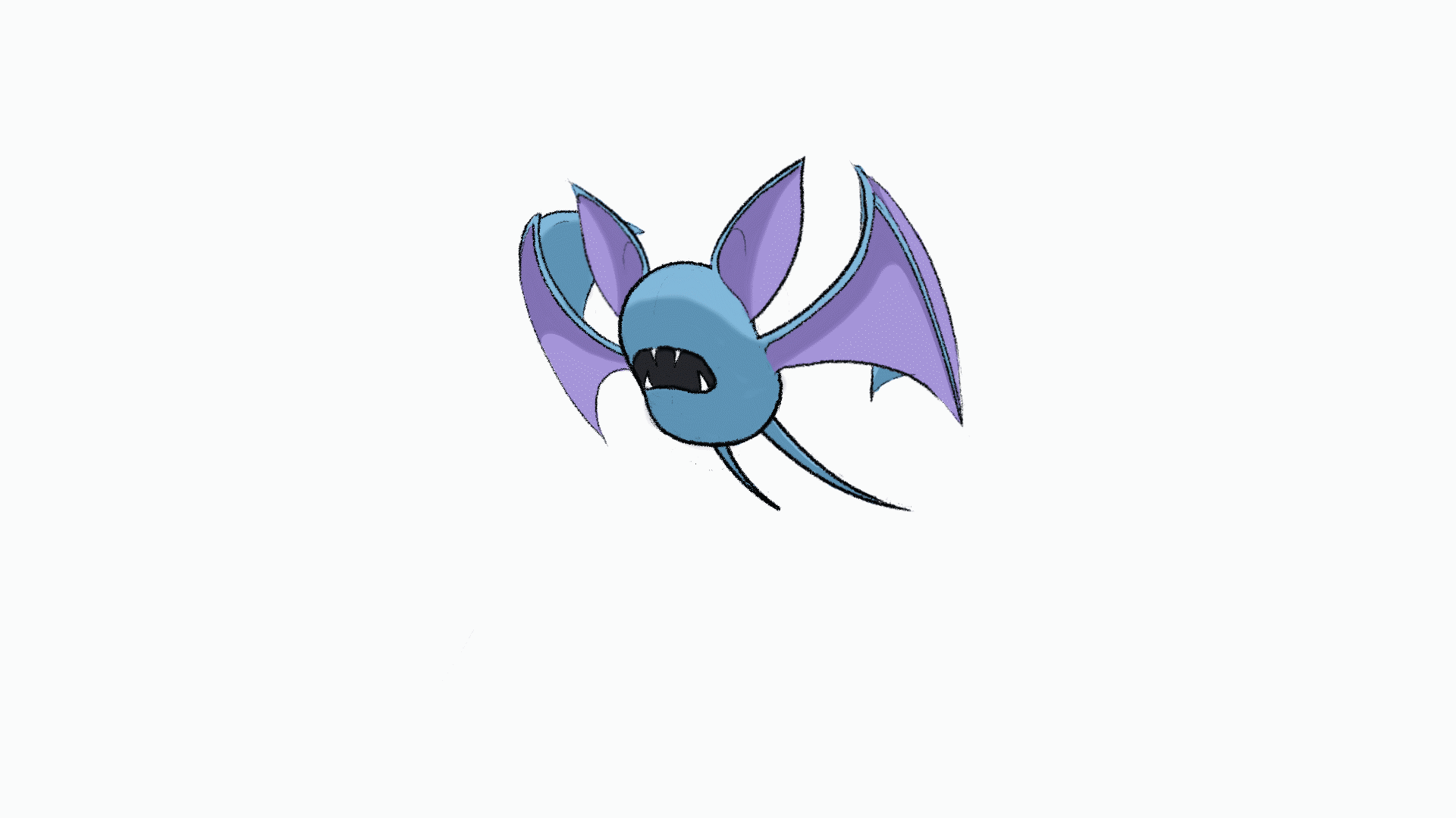 1920x1080 Zubat gif