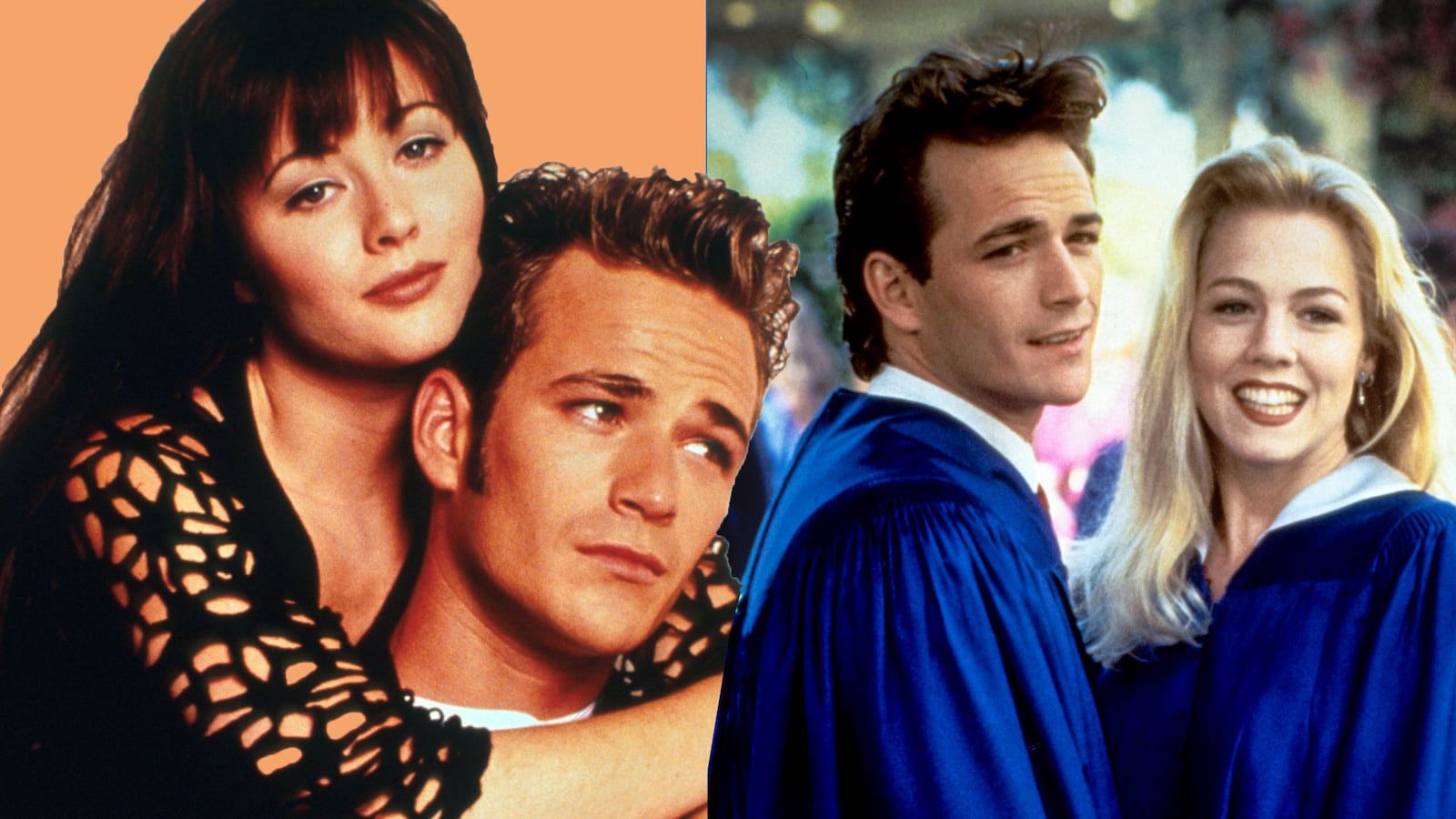1600x900 Luke Perry: 'Beverly Hills, 90210' Teen Icon in the Eternal Triangle of Brenda, Dylan, and Kelly