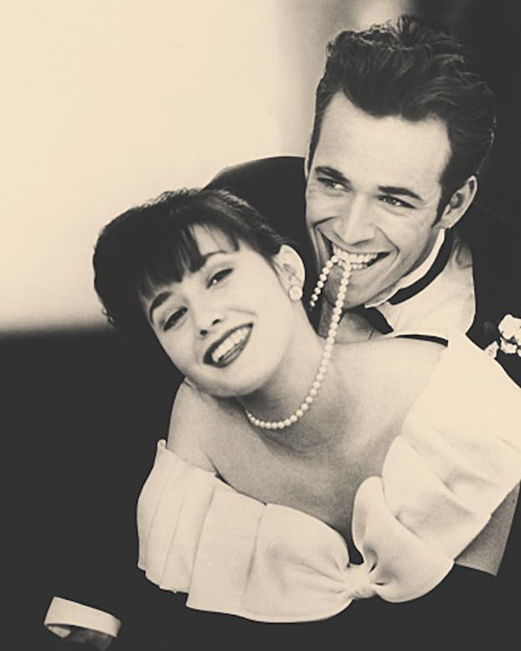2000x2499 Luke Perry's daughter shares photo of dad with Shannen Doherty
