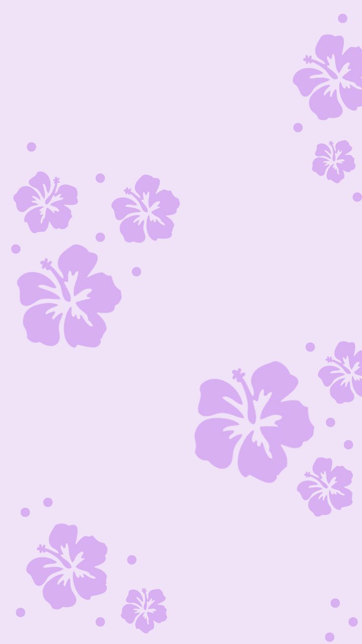 736x1309 aesthetic purple flower phone wallpaper