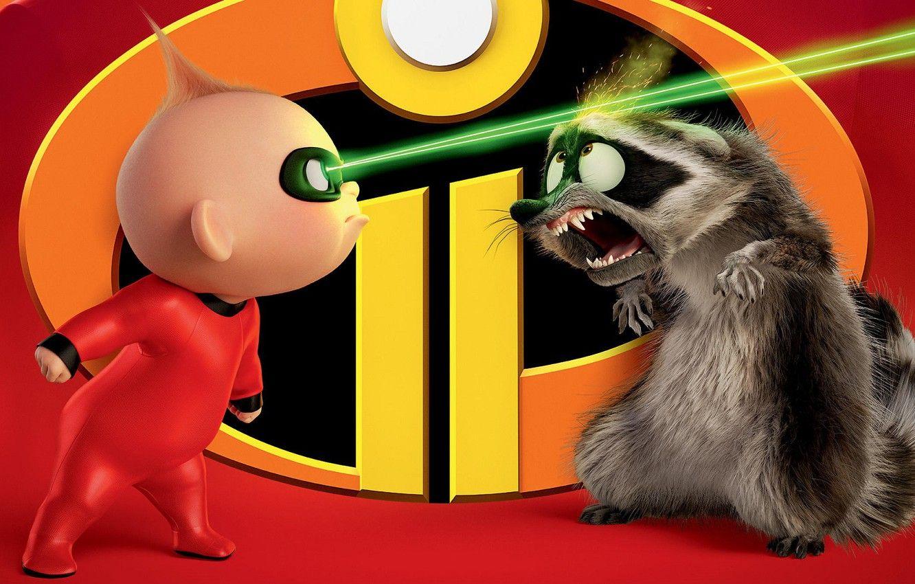 1332x850 Wallpaper baby, raccoon, The incredibles, The Incredibles Jack Jack, the second part image for desktop, section фильмы