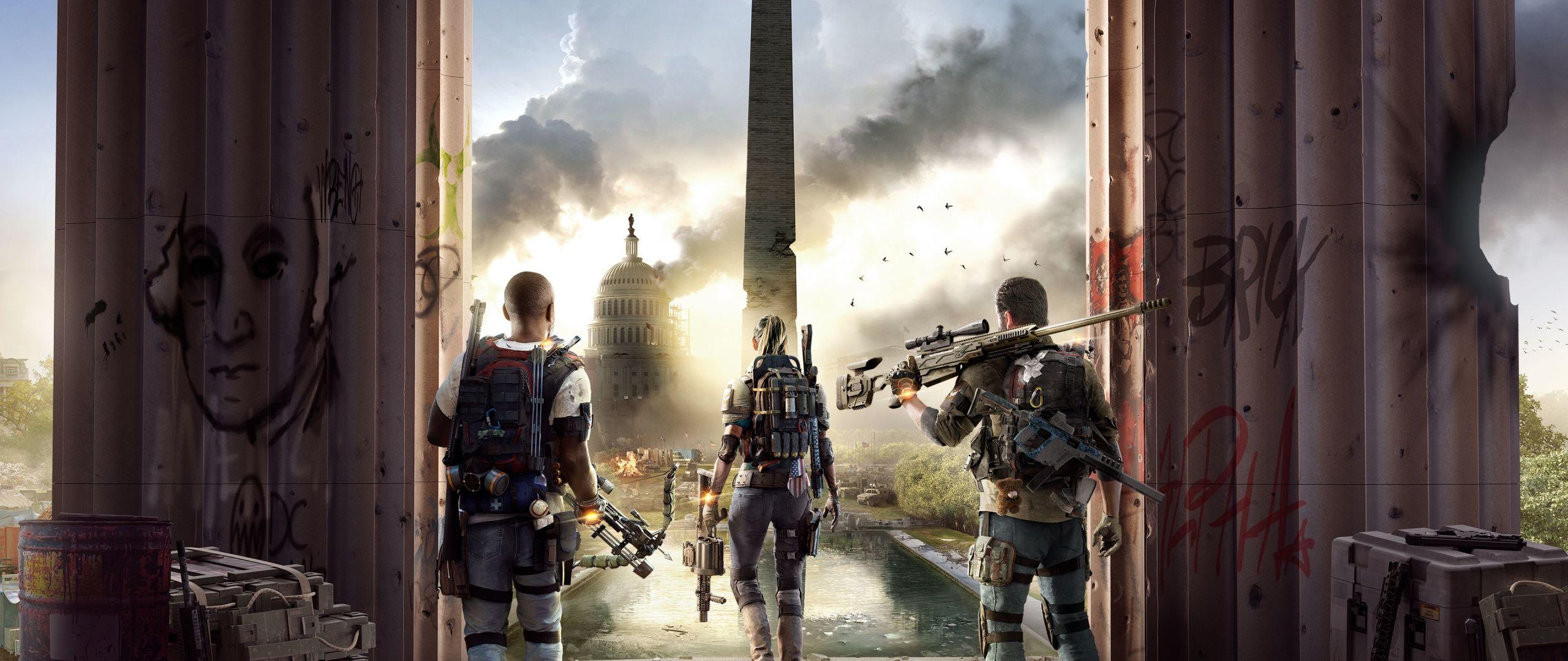 2560x1080 Division 2 Wallpaper