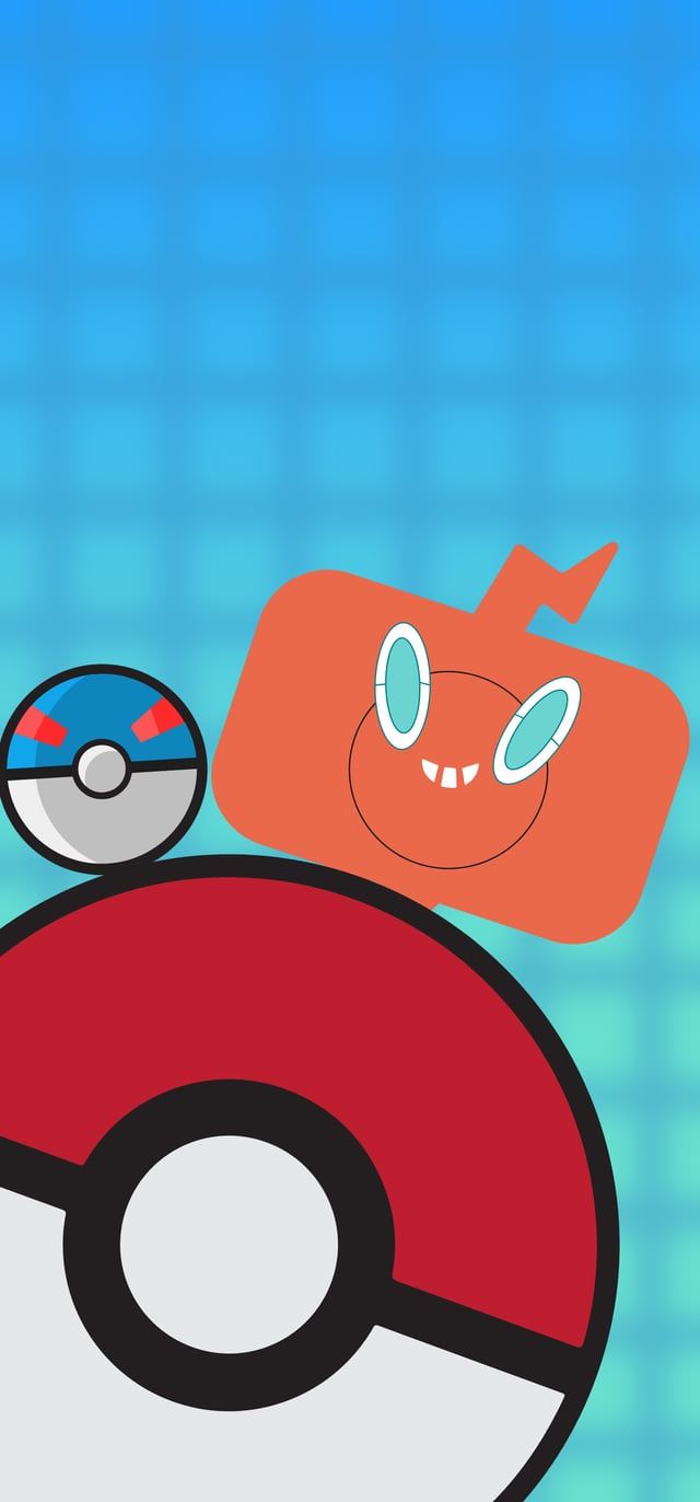 640x1372 Rotom Phone Wallpaper