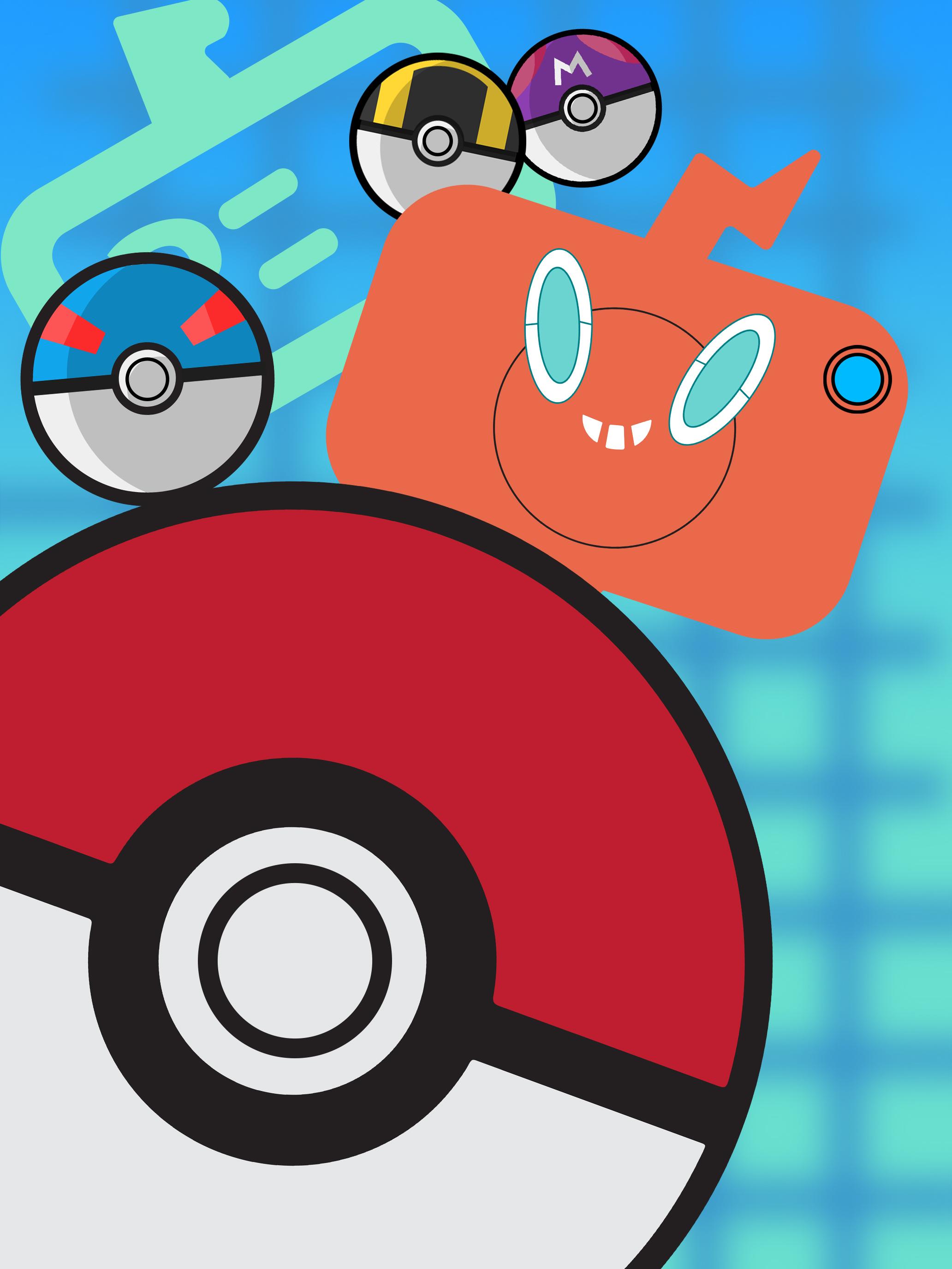 2064x2752 Rotom iPad Wallpaper