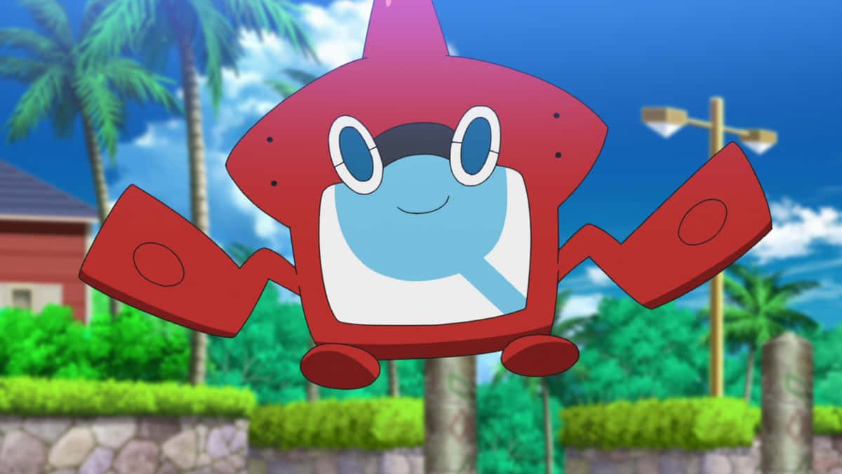 1200x675 Download Happy Rotom Pokedex Wallpaper