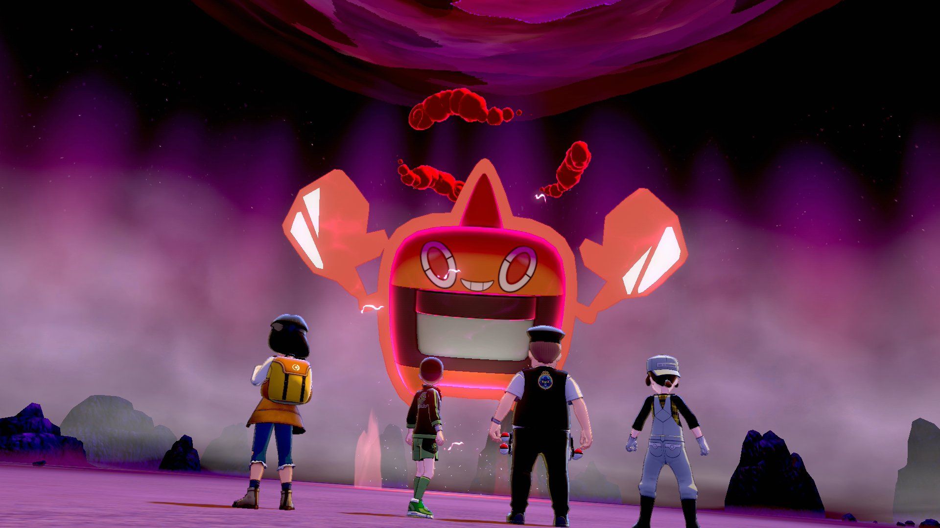 1920x1080 Pokemon Sword Shield Featuring Heat Rotom, Whimsicott, Excadrill, And More In Max Raid Battle Event