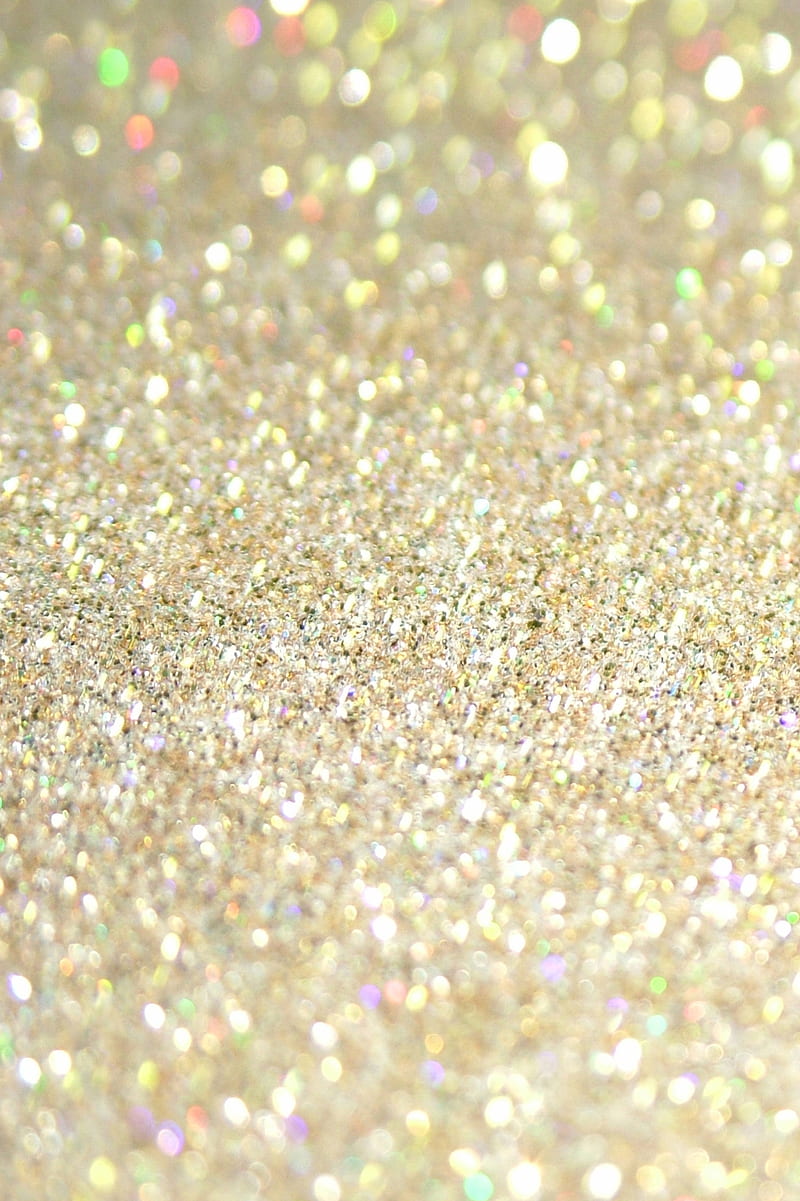 800x1201 Glitter, clear, gold, lights, HD phone wallpaper
