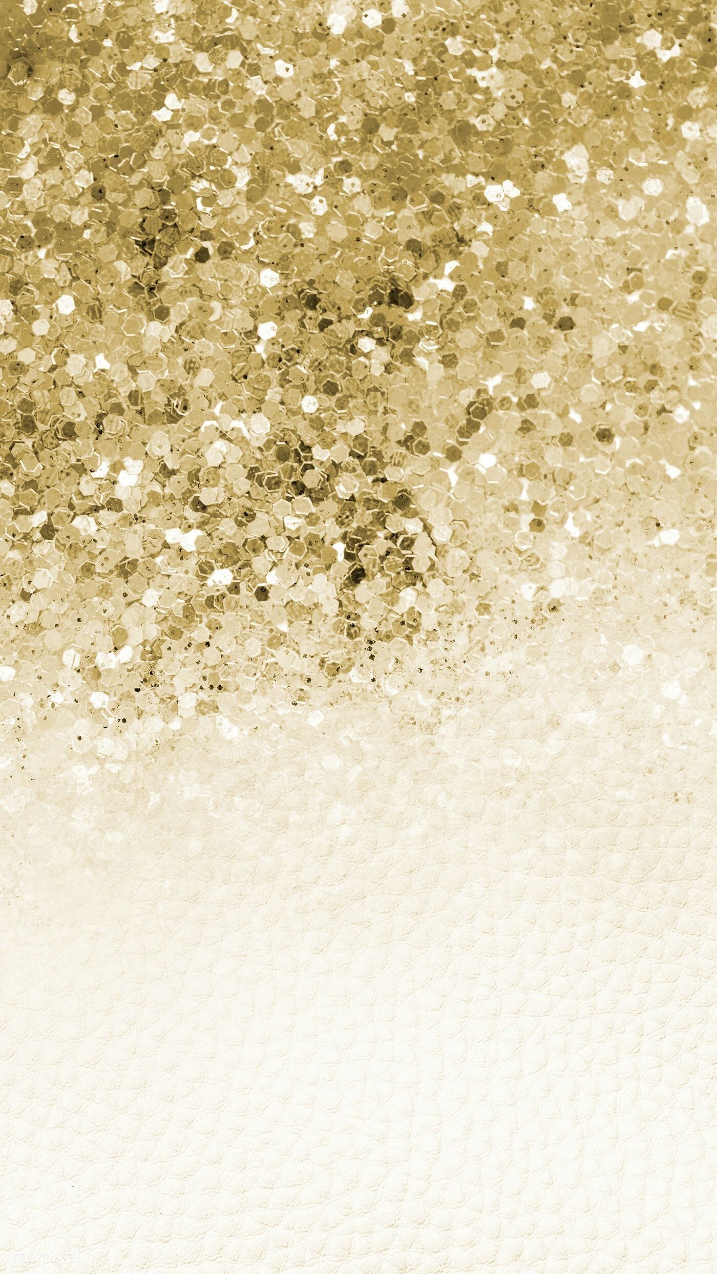 1400x2488 Gold Glitter Wallpaper
