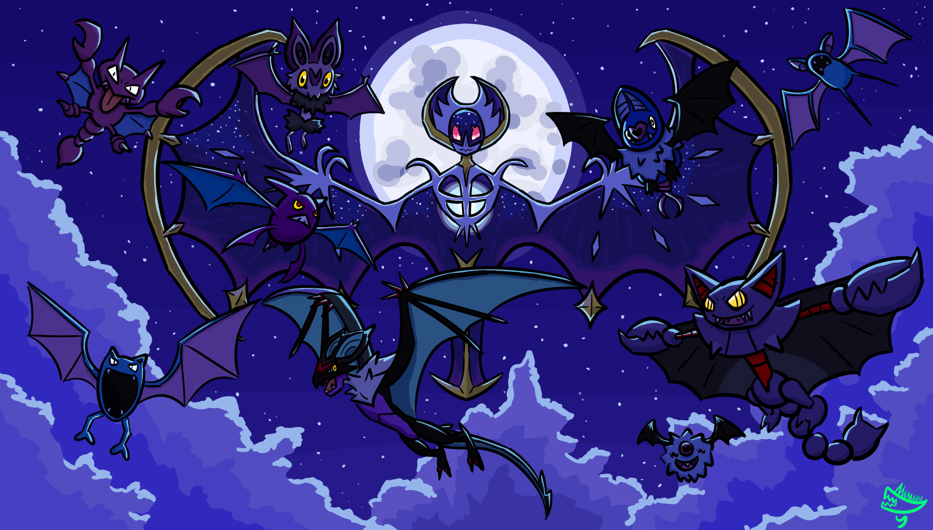 1900x1080 Bats By me