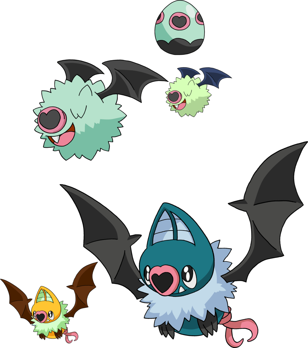 1024x1156 Woobat PNG Image Transparent Background