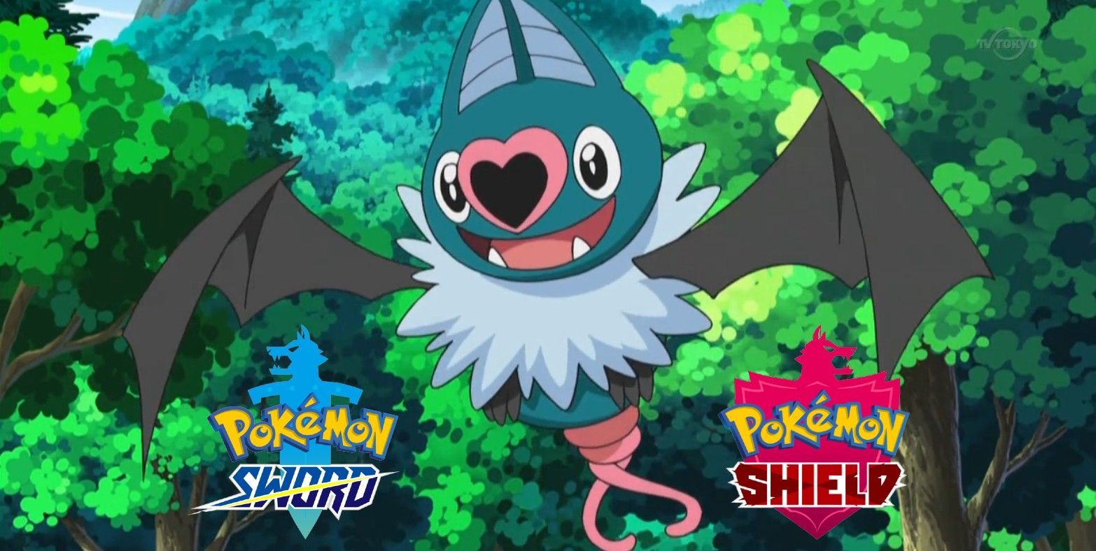 1566x788 Pokémon Sword & Shield: How To Find & Evolve Woobat Into Swoobat