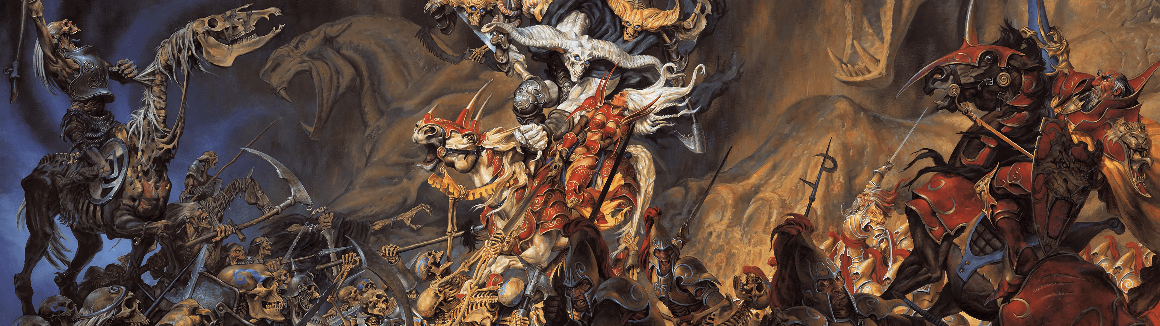 3840x1080 Undead battle