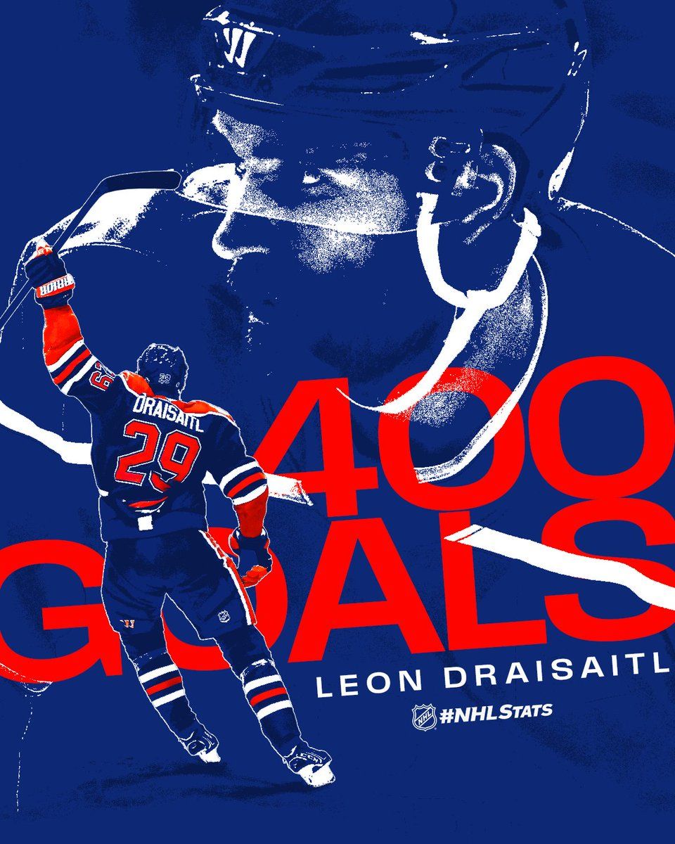 960x1200 First Game Of 2025 26 And It's A Milestone Night For Leon Draisaitl! Draisaitl Became The Ninth Fastest Player Born Outside Of North America To Reach 400 Career Goals (791 GP)