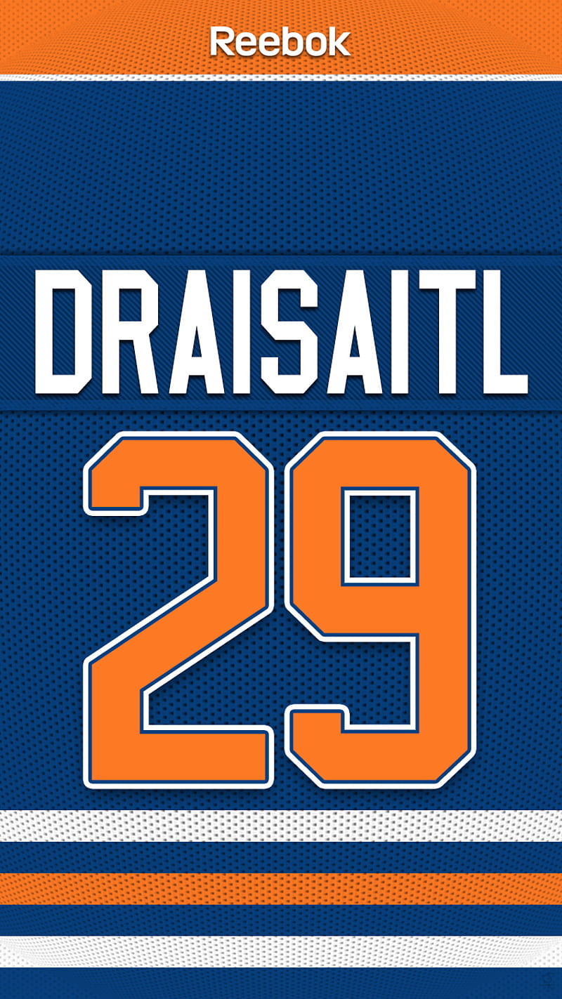 800x1423 Draisaitl Edm Oilers, edmonton, edmonton oilers, hockey, ice hockey, jersey, HD phone wallpaper