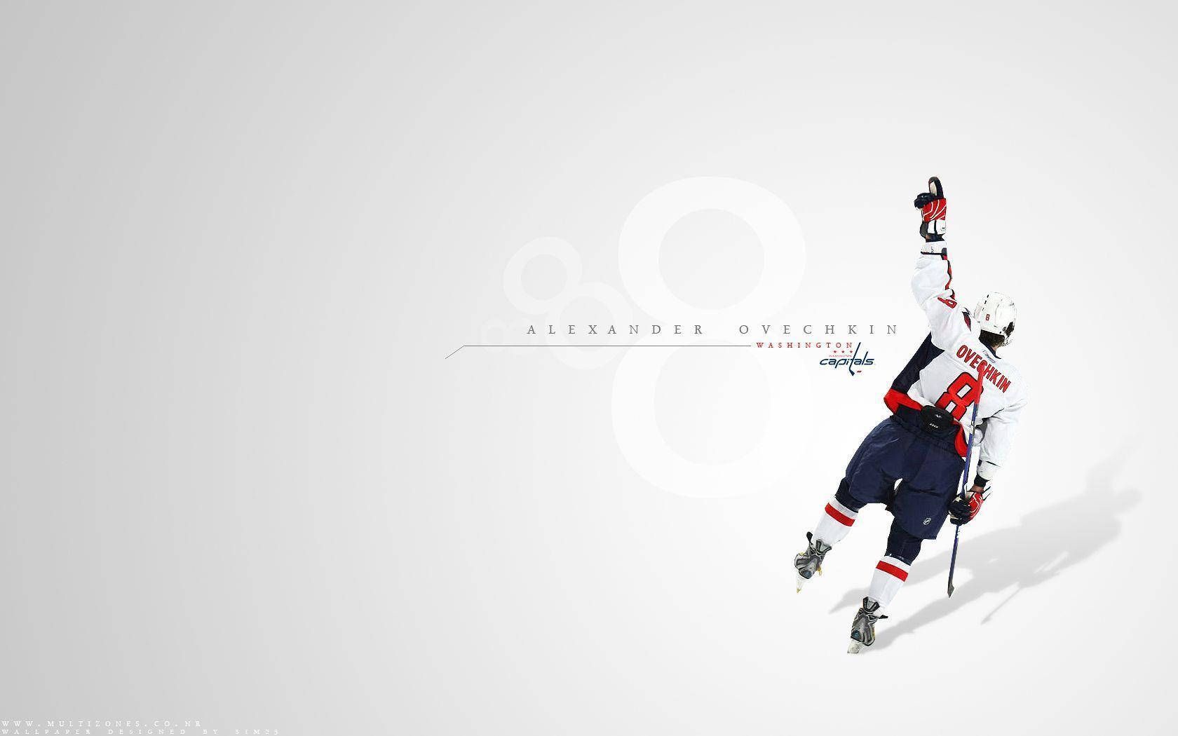 1680x1050 Download NHL Star, Alex Ovechkin, in Washington Capitals Uniform Wallpaper