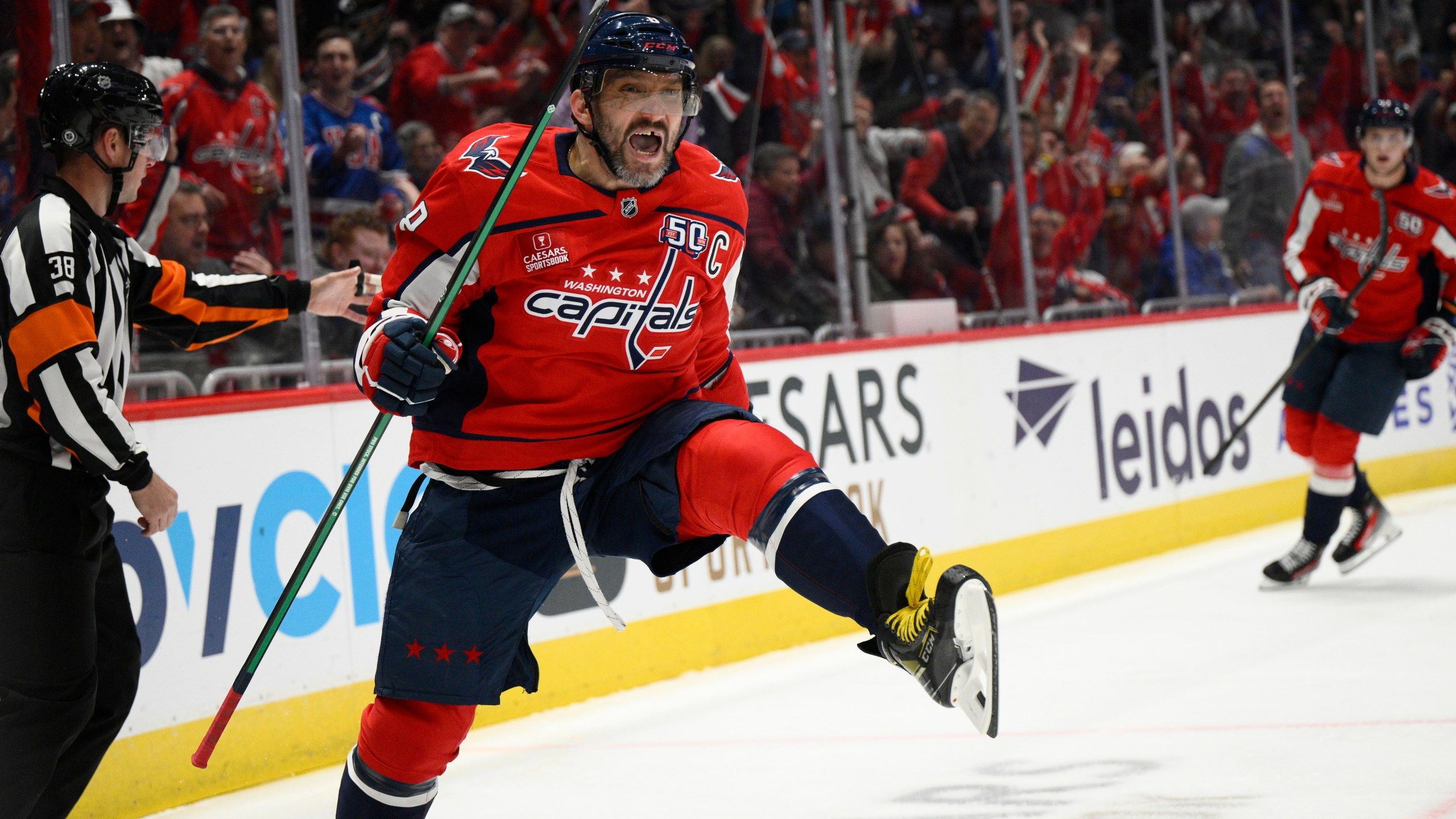 2560x1440 Alex Ovechkin Scores Twice As The Capitals Beat The Rangers 5 3. DC News Now