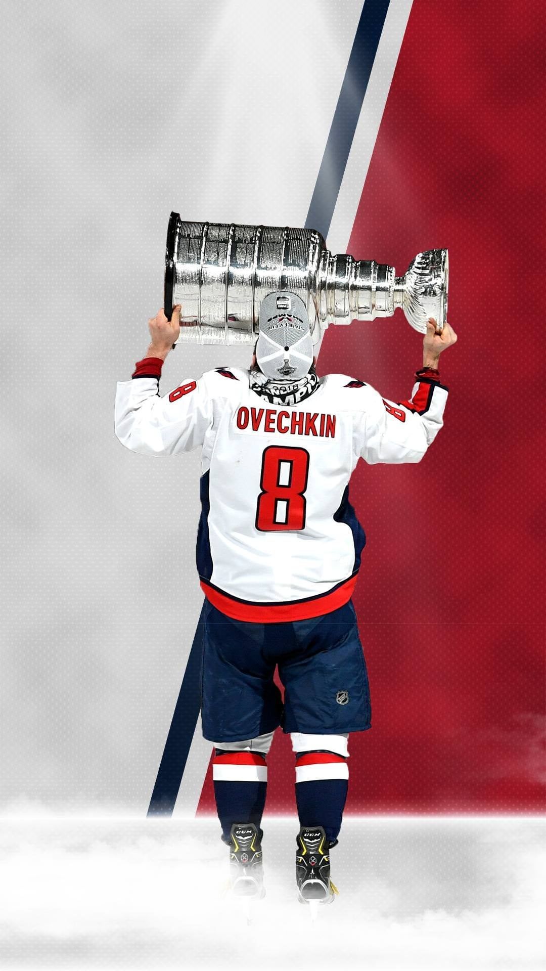 1080x1920 OC Capitals Stanley Cup Phone Wallpaper