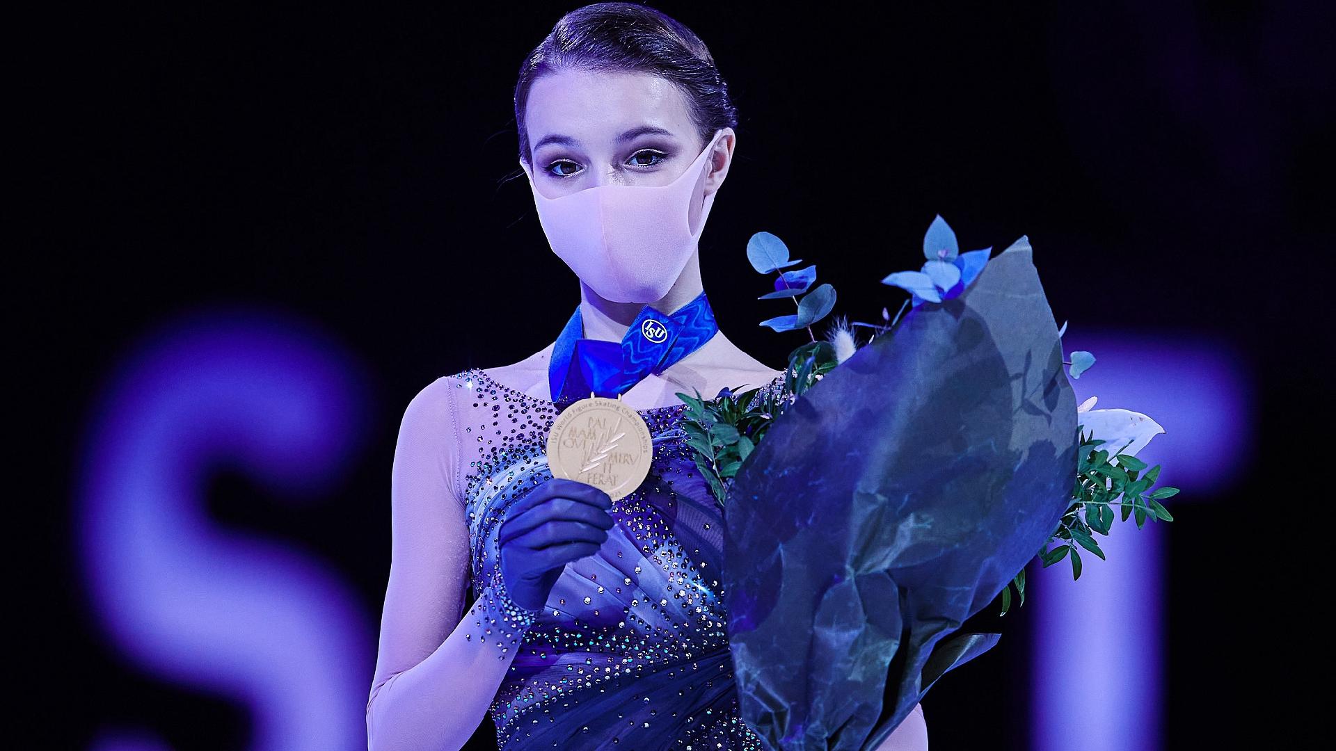 1920x1080 Anna Shcherbakova leads Russian world figure skating sweep