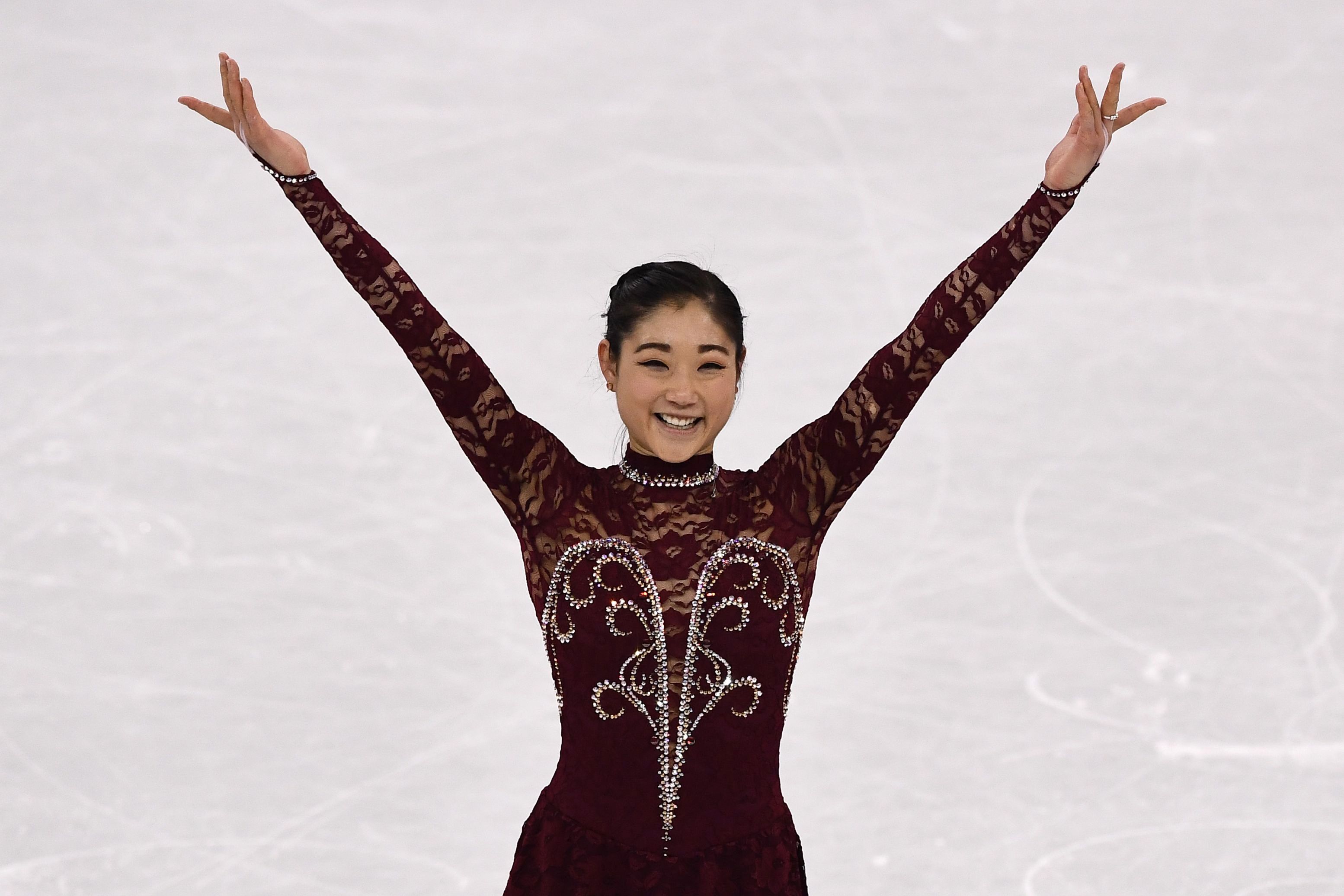 3108x2072 Figure Skater Mirai Nagasu Gracefully Brushes Off Fall During Olympics Interview
