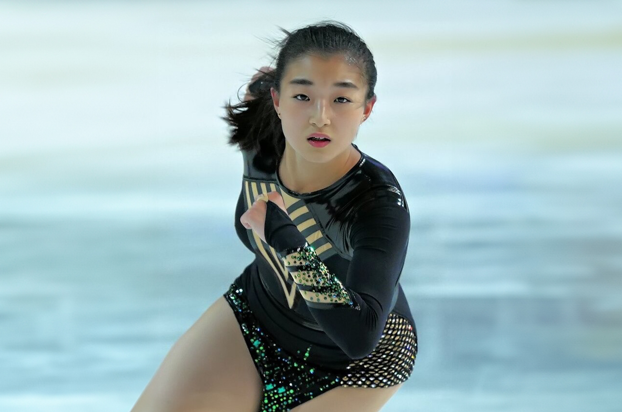 2048x1356 Kaori Sakamoto Wins Silver in Women's Figure Skating, Nakai Claims Bronze