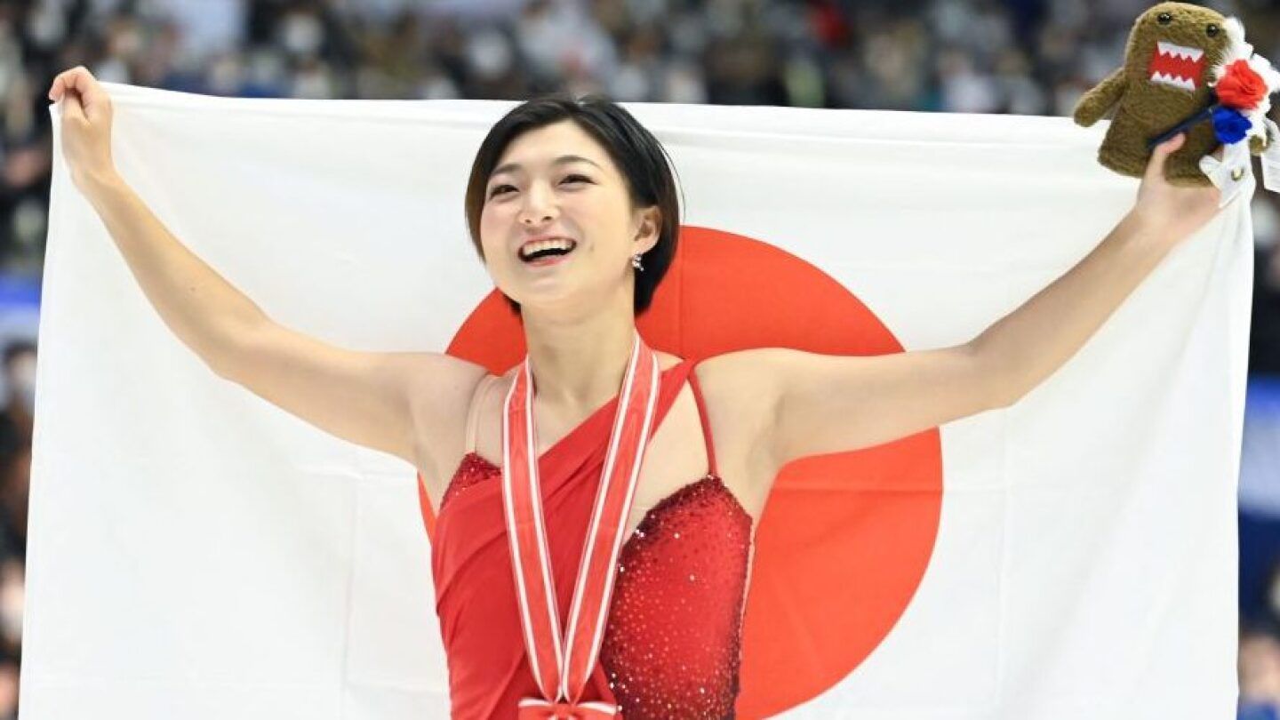 1440x810 Kaori Sakamoto prepares for nerves, history at world figure skating championships
