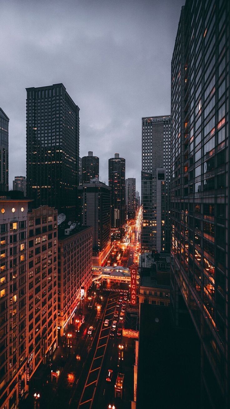 736x1308 Aesthetic City Lights Wallpaper Free Aesthetic City Lights Background