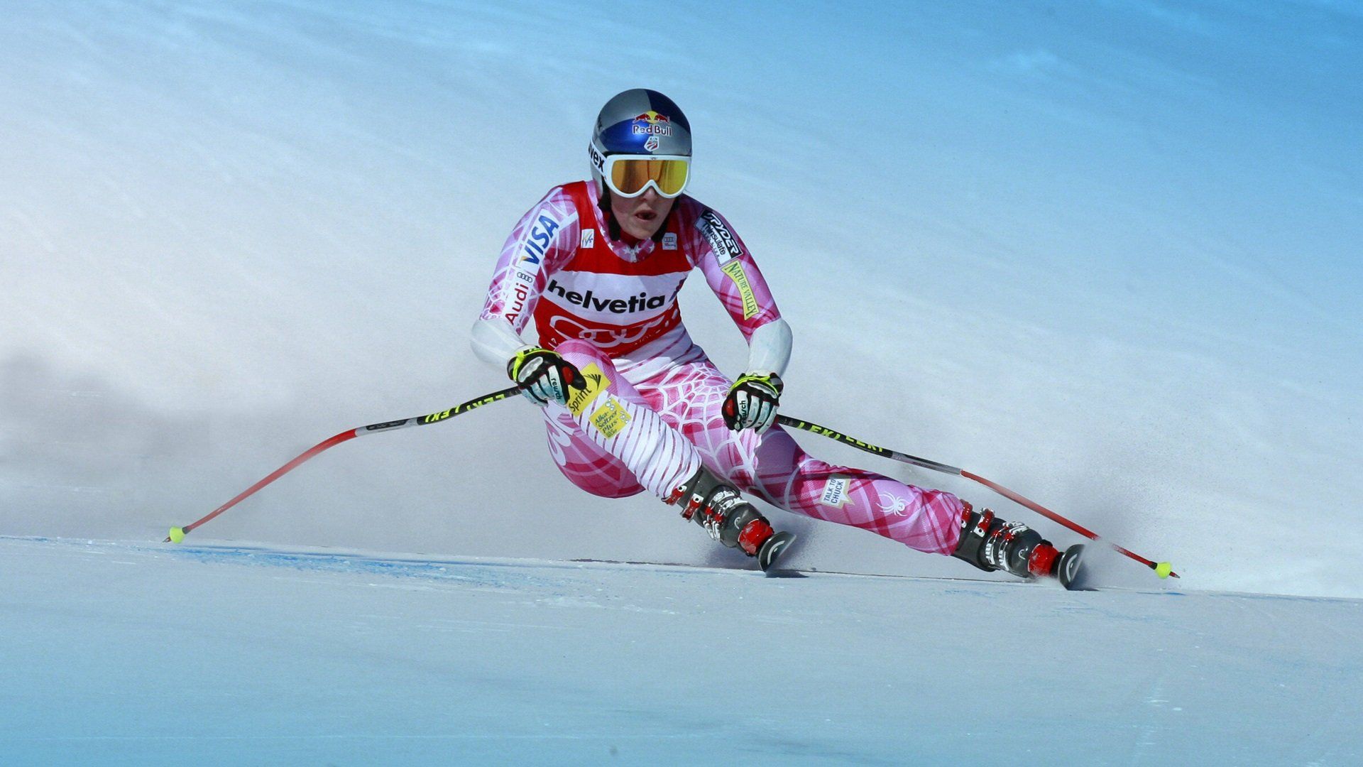 1920x1080 woman, Lindsey vonn, Ski Wallpaper HD / Desktop and Mobile Background