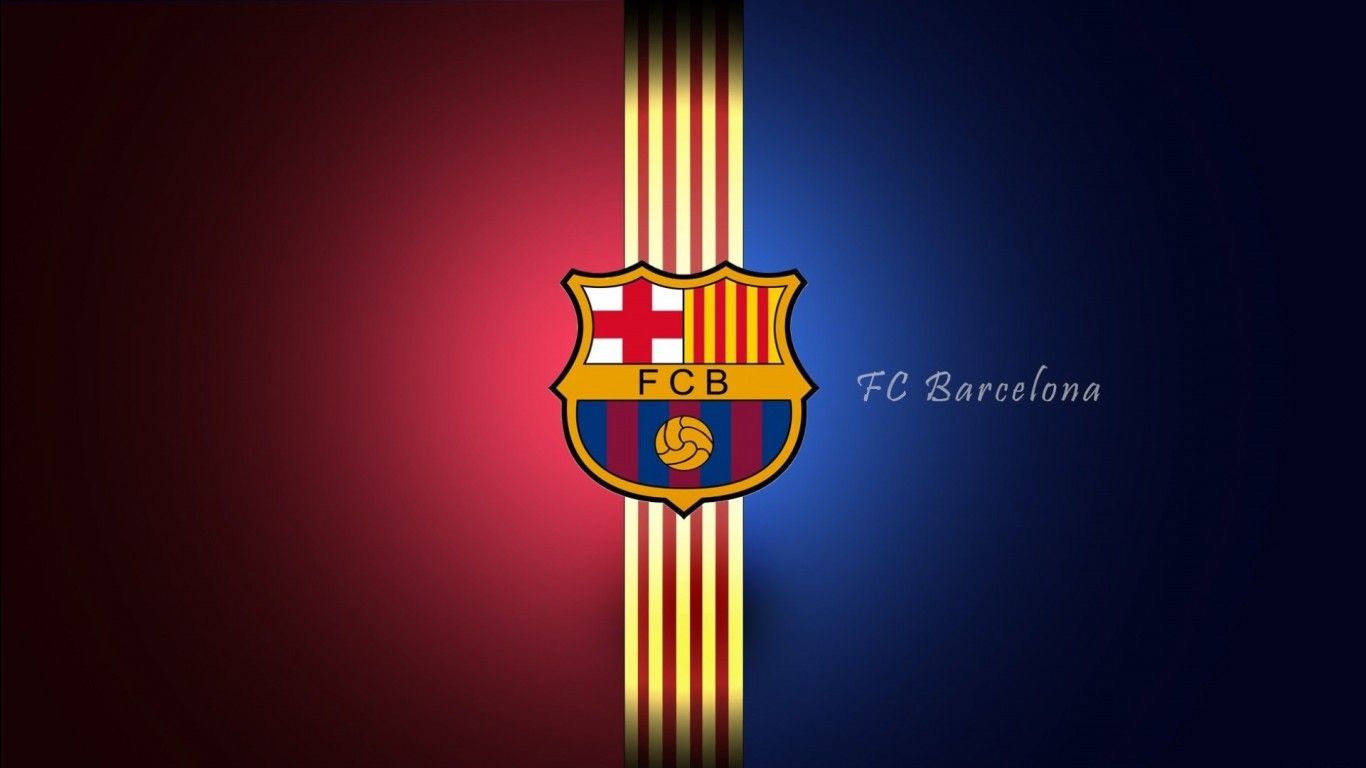 1366x768 FC Barcelona Wallpaper