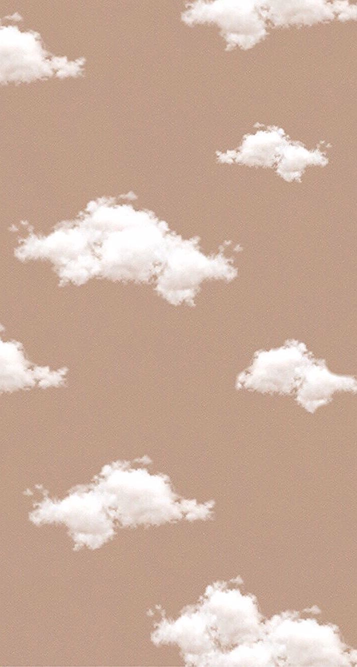 713x1332 Light Brown Aesthetic Wallpaper