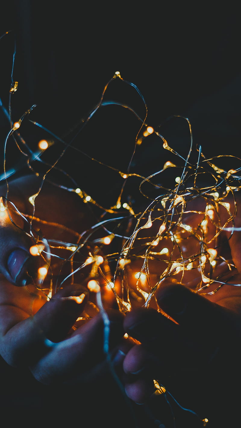 800x1422 HD fairy light aesthetic wallpaper
