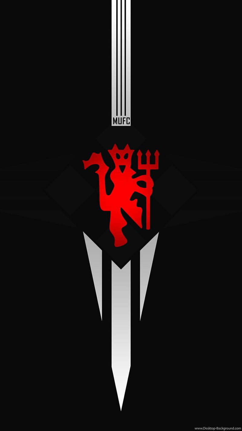 800x1422 Manchester united, ball, black, galaxy, logo, HD phone wallpaper
