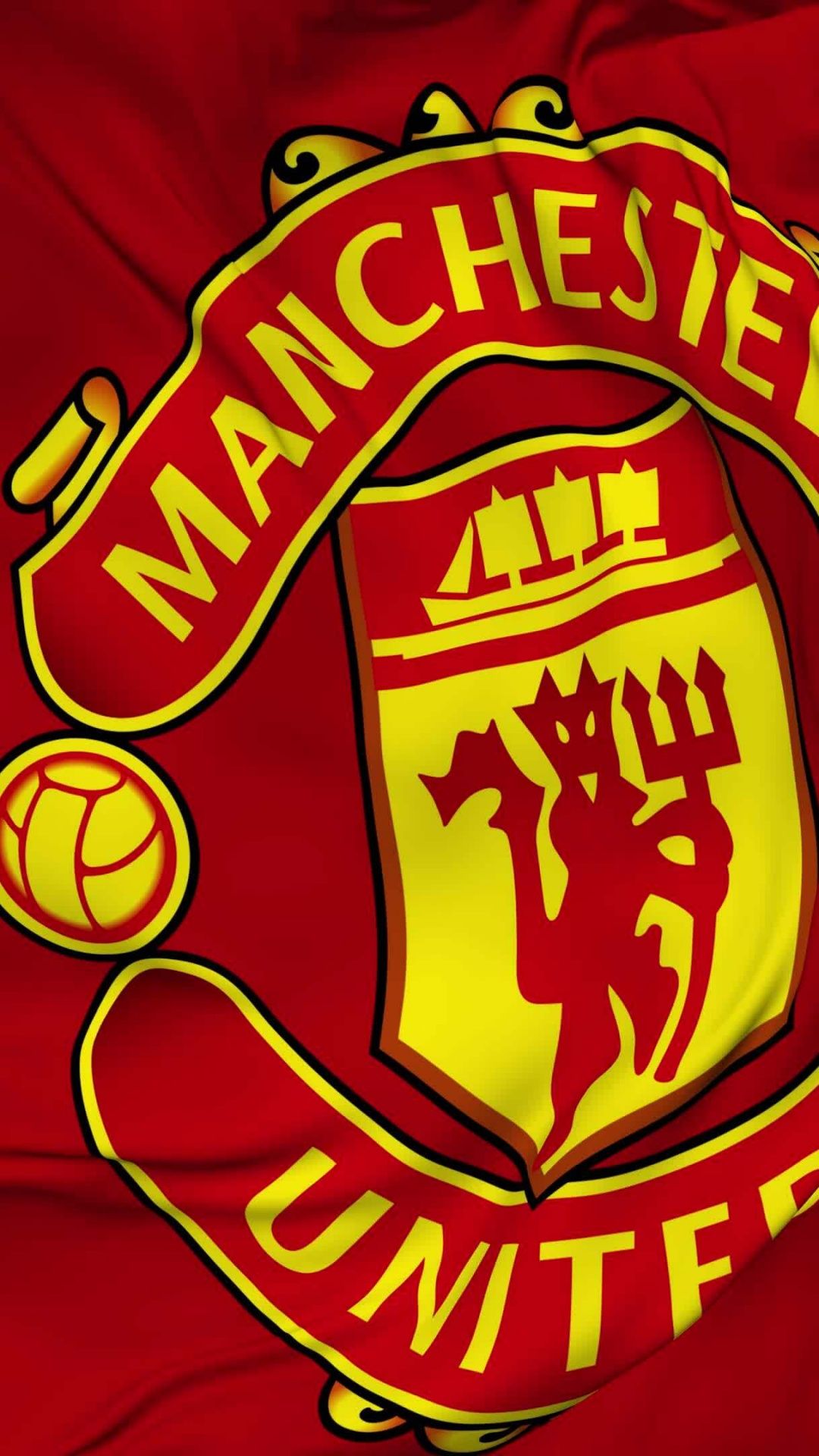 1080x1920 Manchester United Wallpaper 4K, Flag, Football club