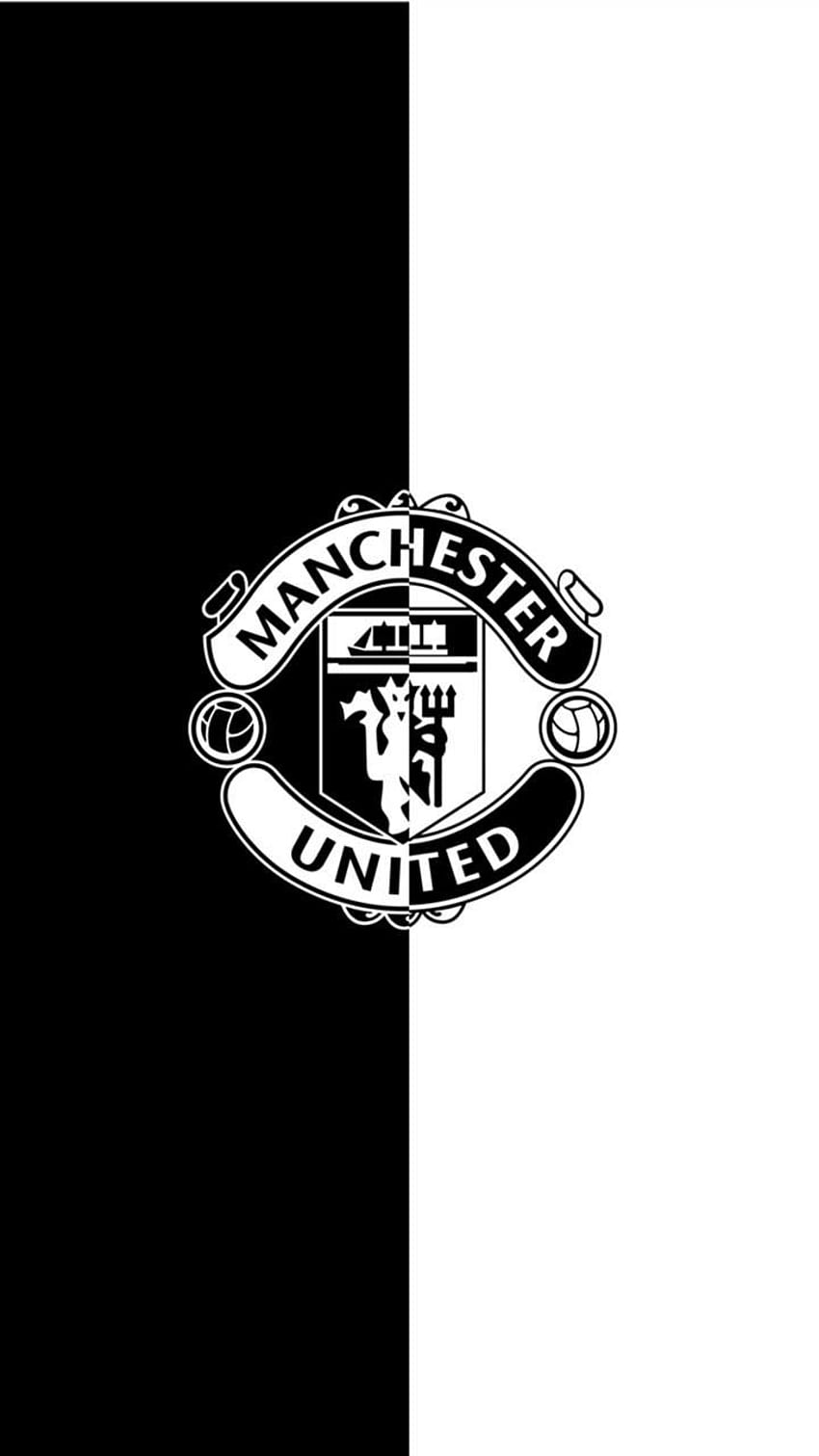 850x1511 Man Utd. Manchester united, Manchester united logo, Manchester united legends, Manchester United Black HD phone wallpaper
